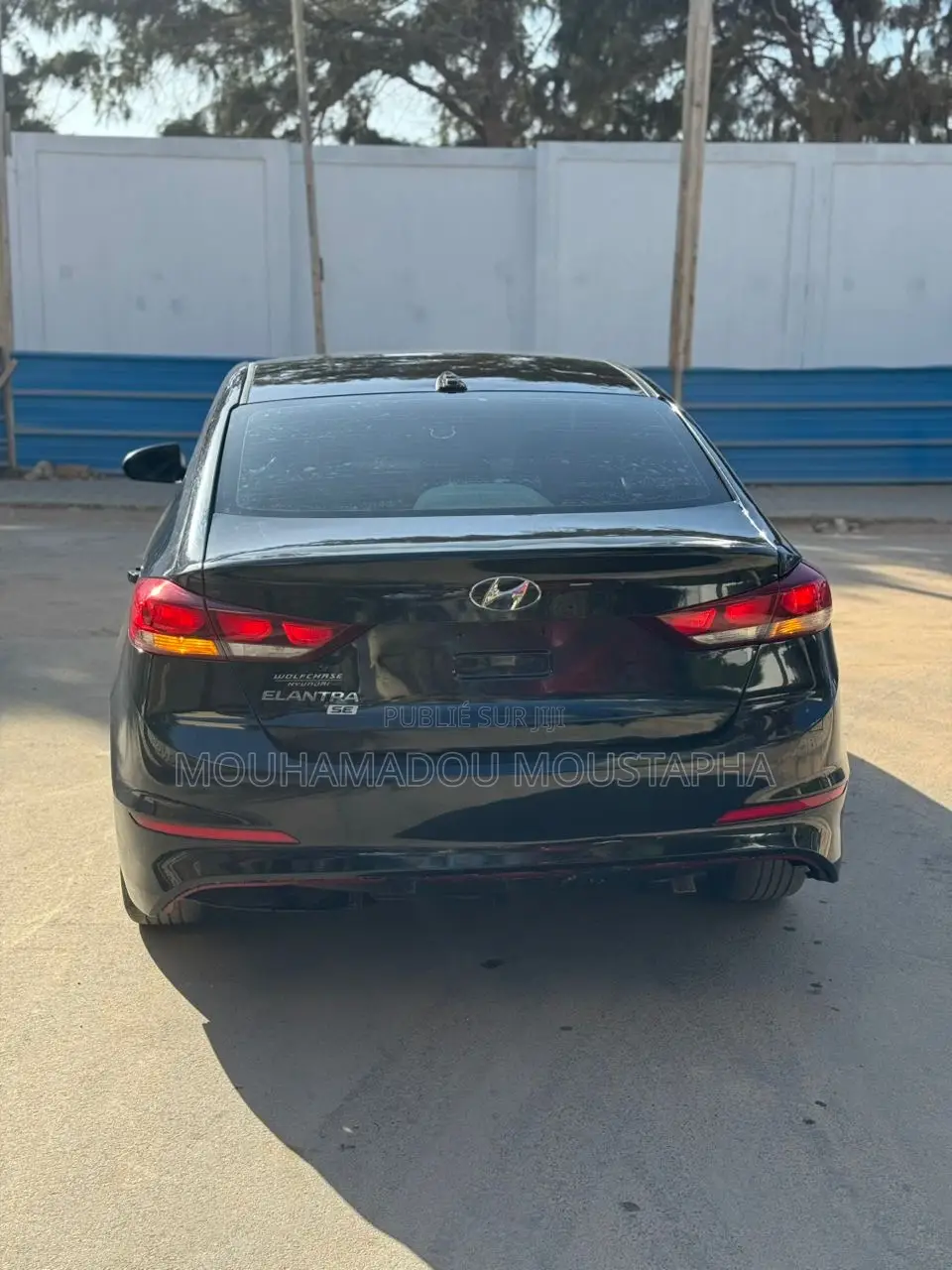 Hyundai Elantra SE Sedan FWD (2.0L 4cyl 6M) 2017 Black
