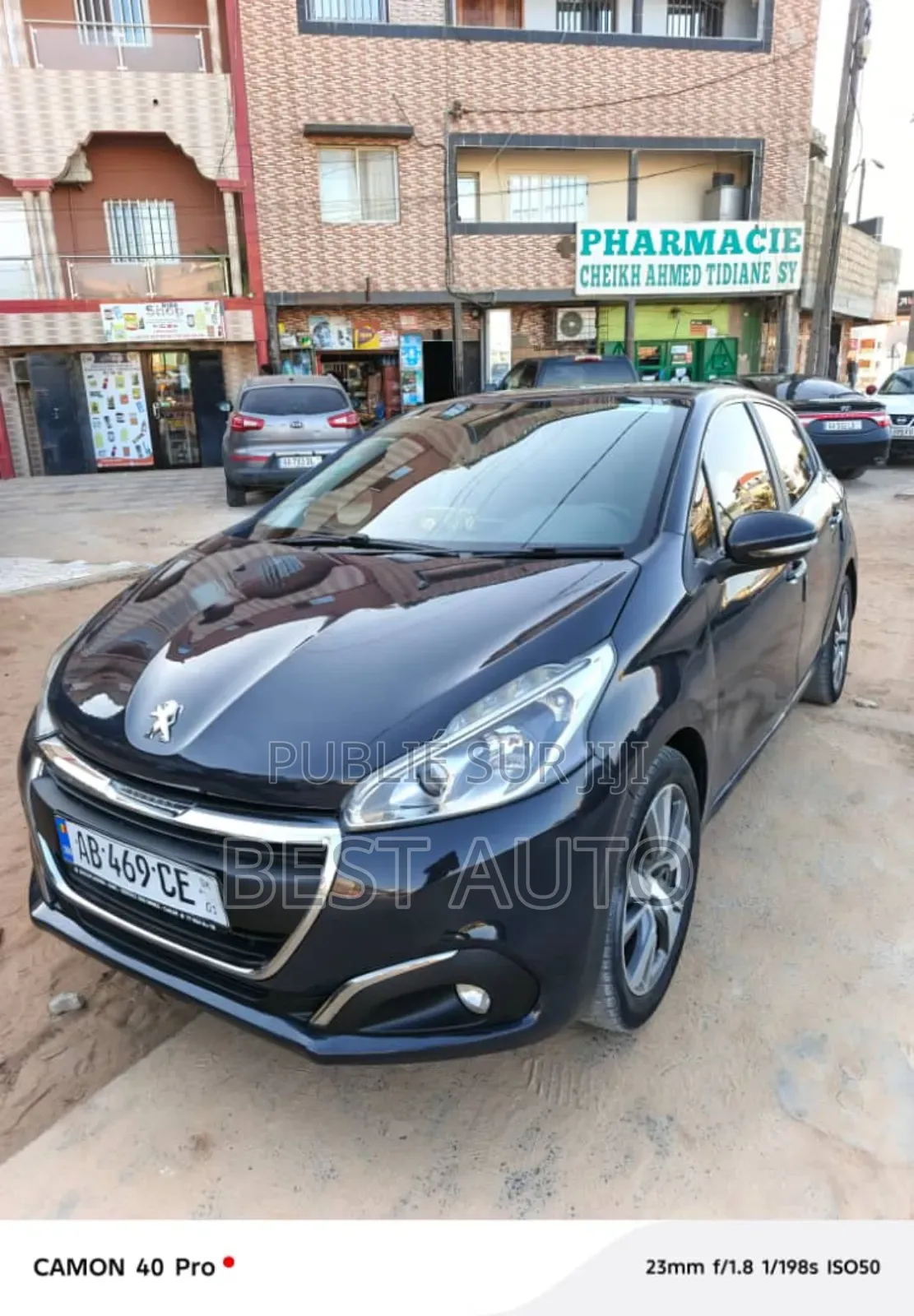Peugeot 208 2015 Black