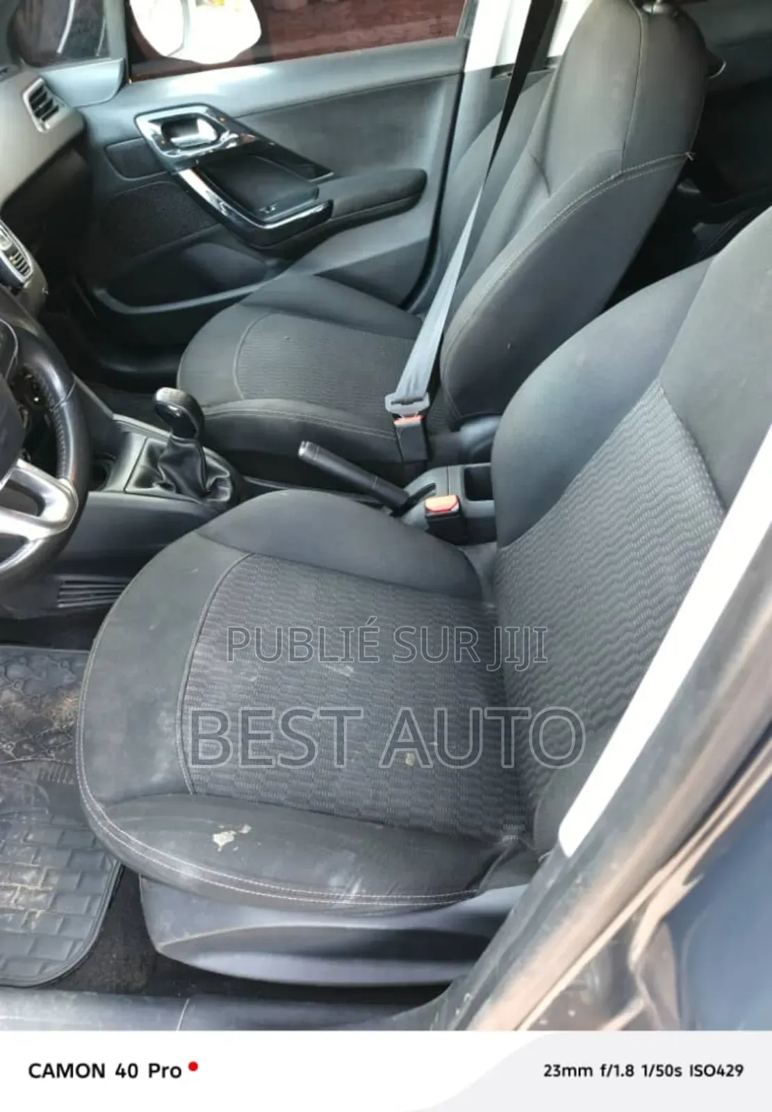 Peugeot 208 2015 Black