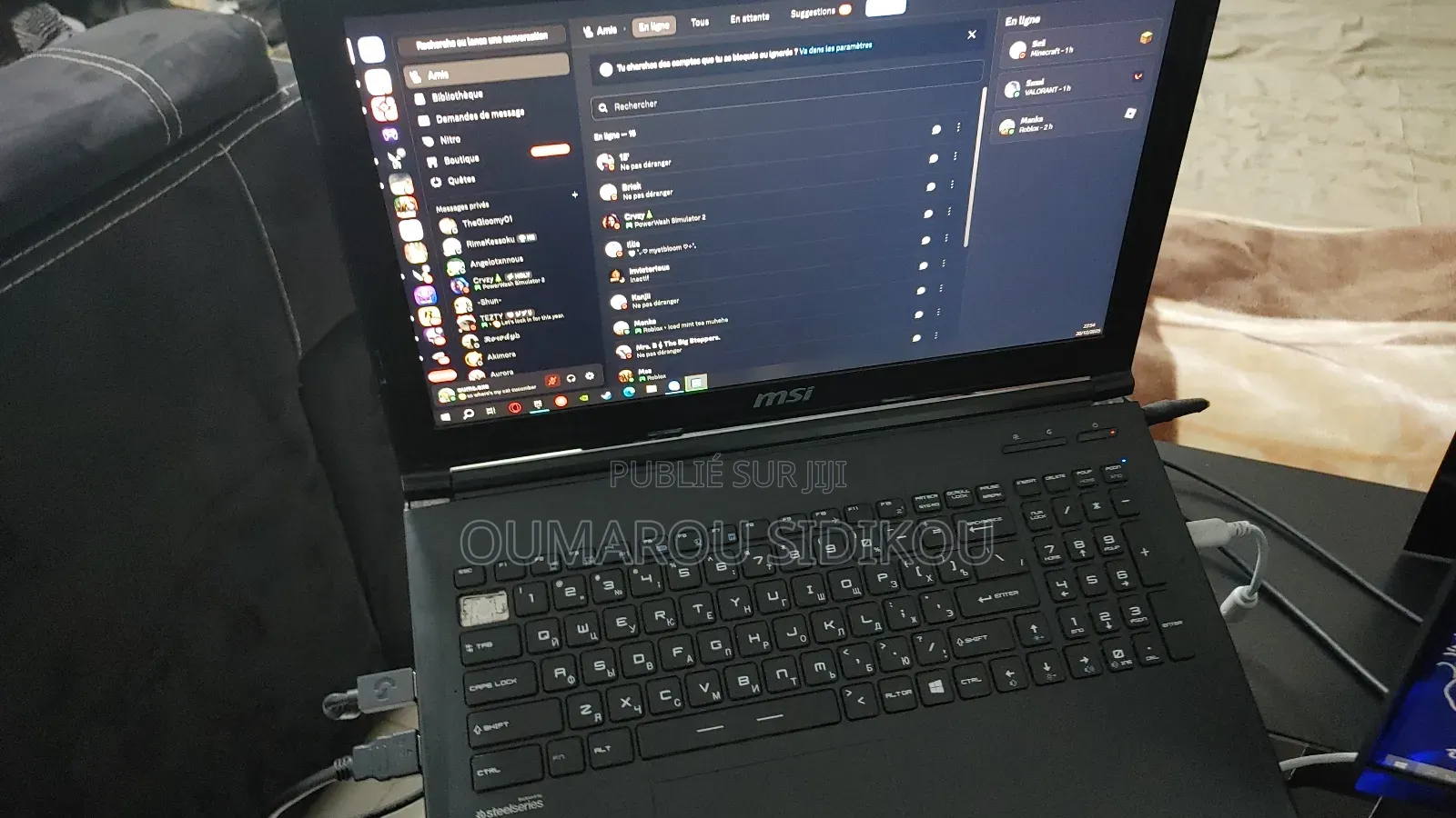 Ordinateur Portable MSI CR42 2M 24GB Intel Core I7 HDD+SSD 1T