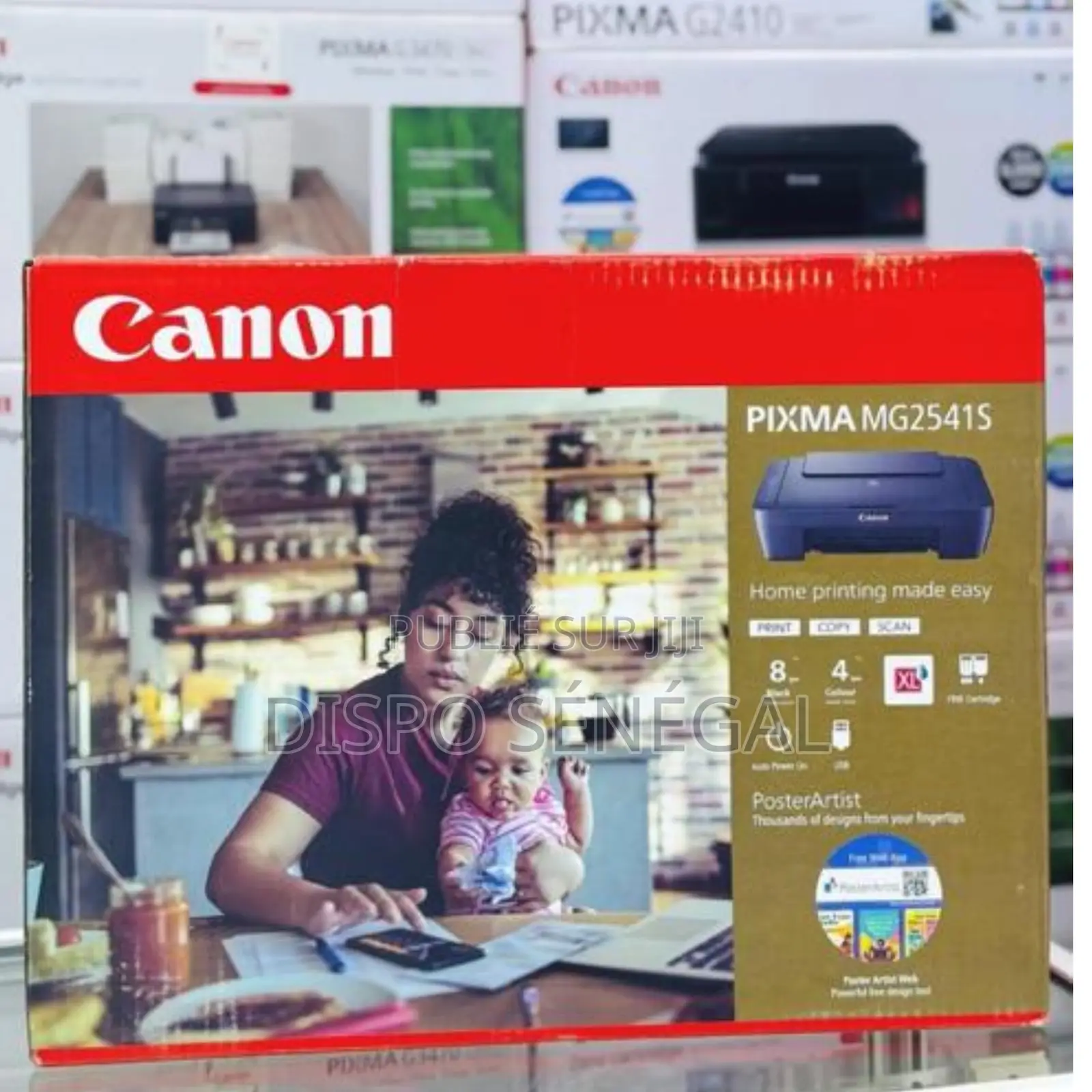 Canon Pixma G2541s – Imprimante Multifonction Jet D’Encre A4 Usb