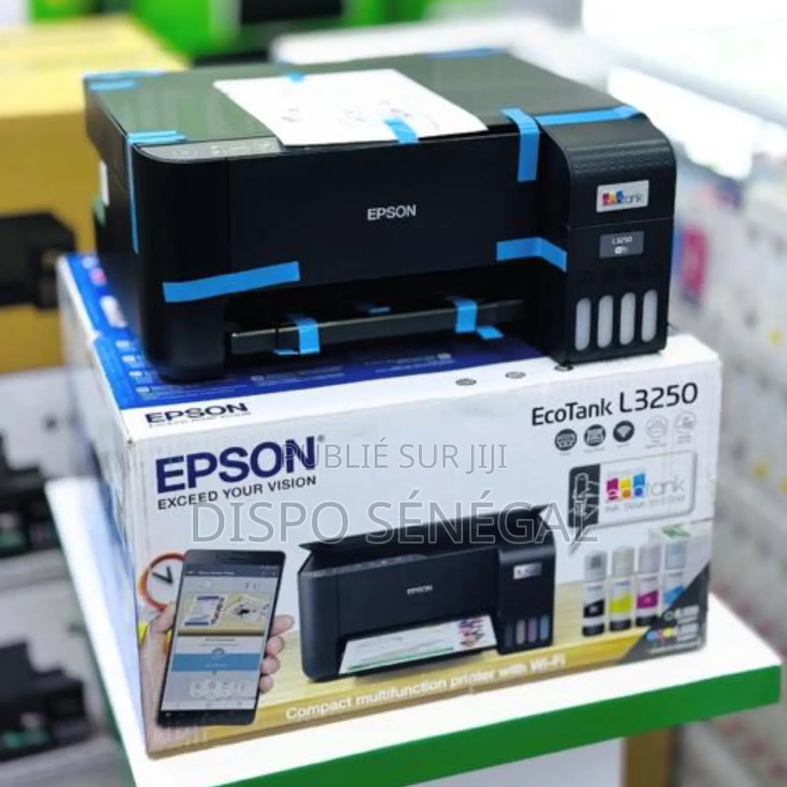 Imprimante Epson L3250 Multifonction Ecotank Jet D’Encre Wi-fi A4