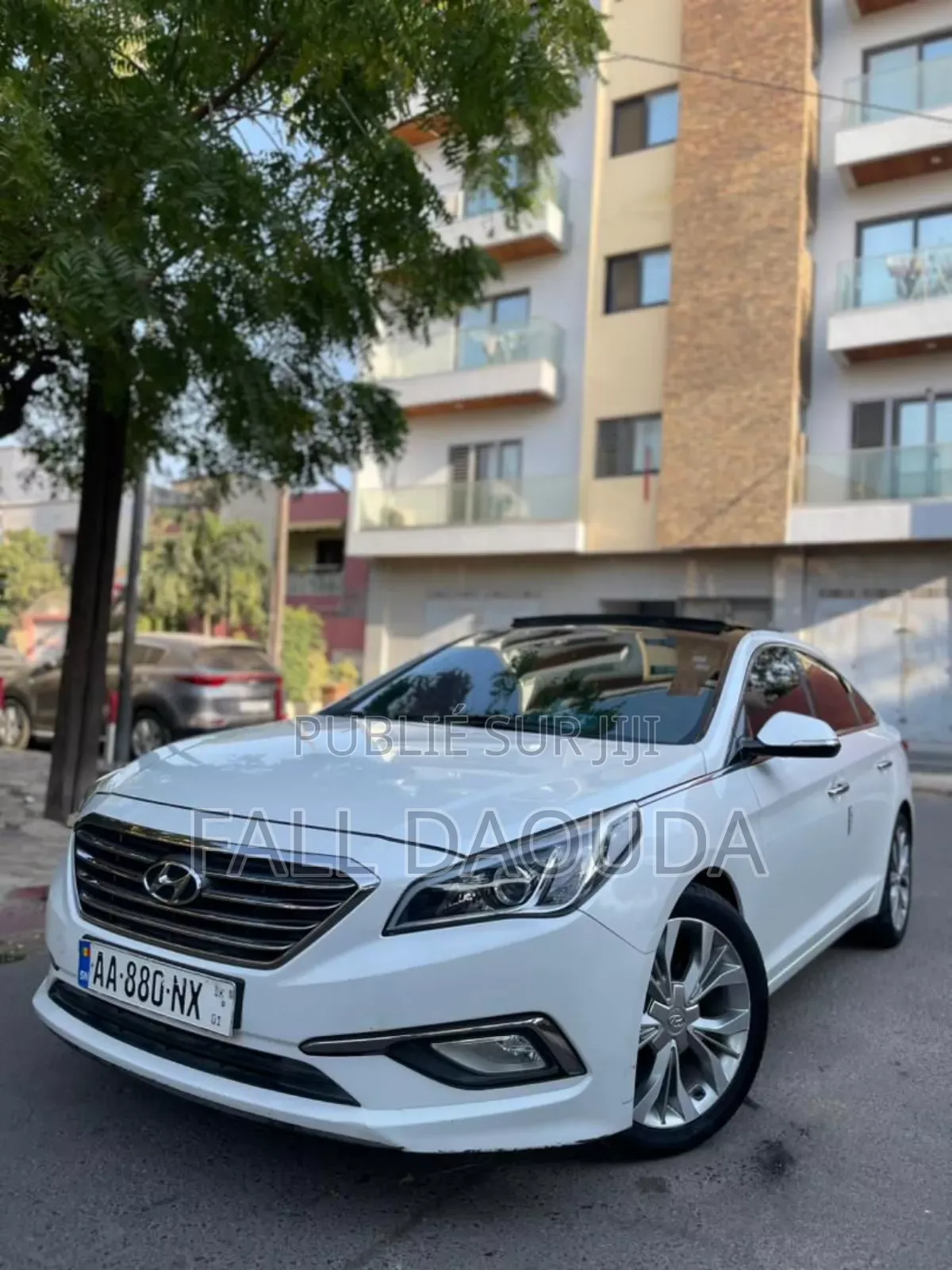 Hyundai Sonata 2015 Blanc