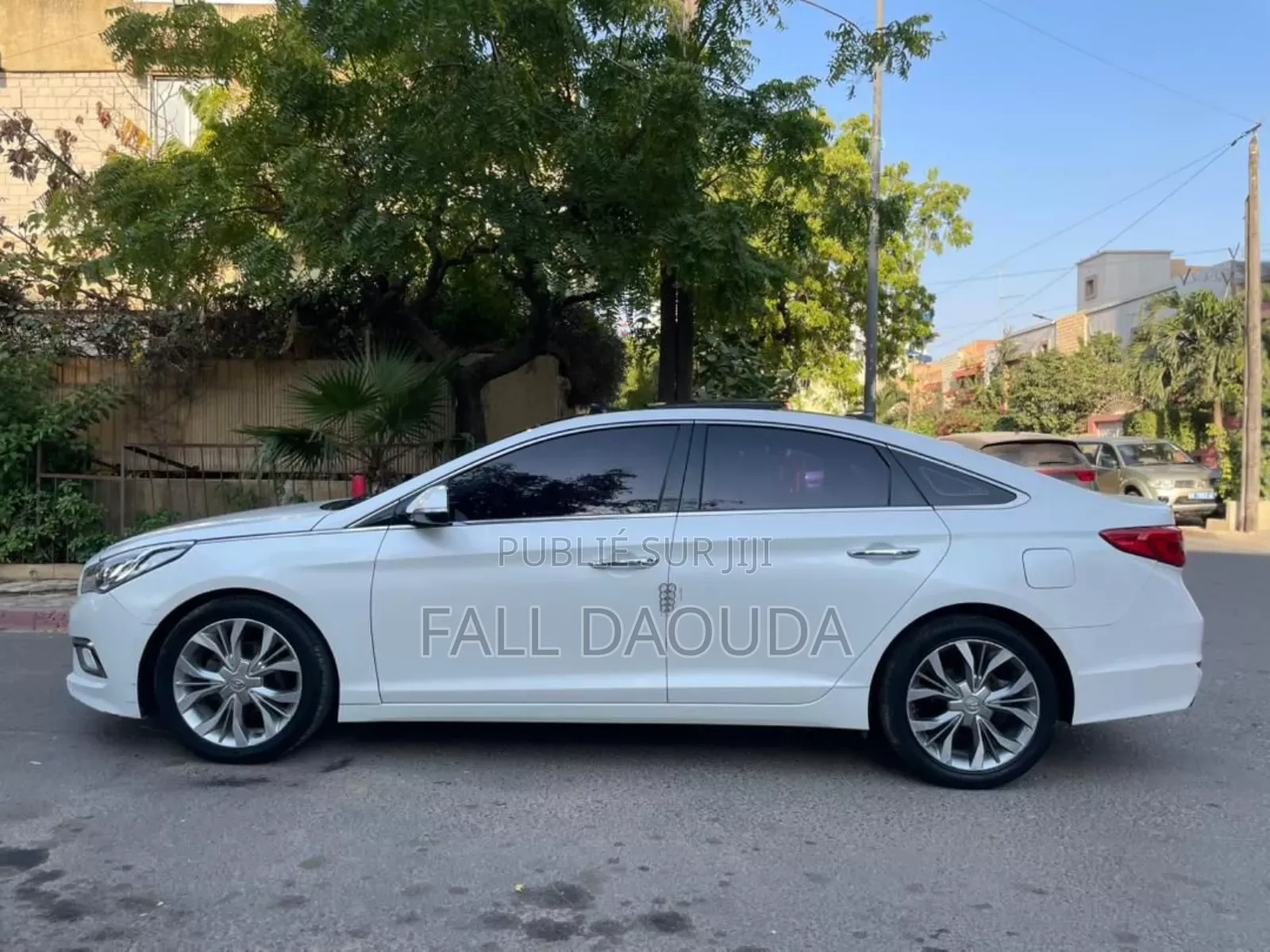 Hyundai Sonata 2015 Blanc