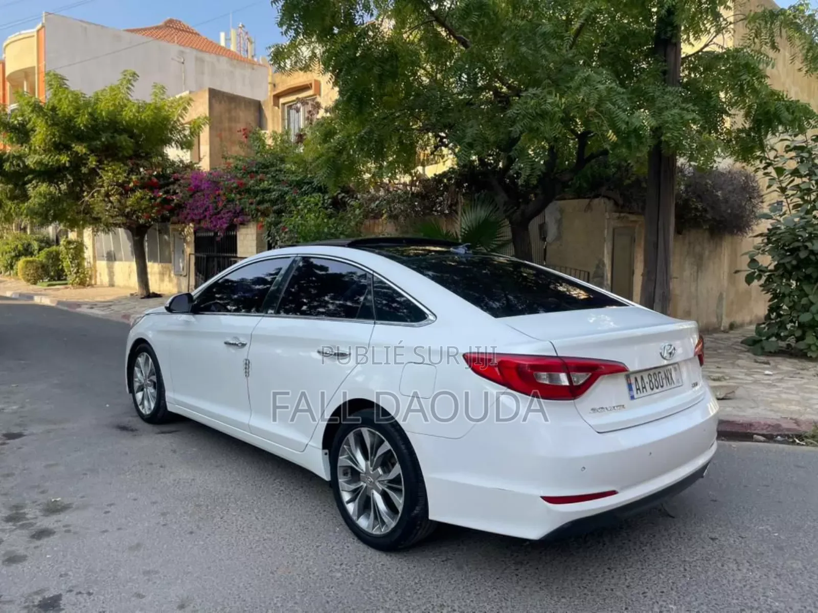 Hyundai Sonata 2015 Blanc