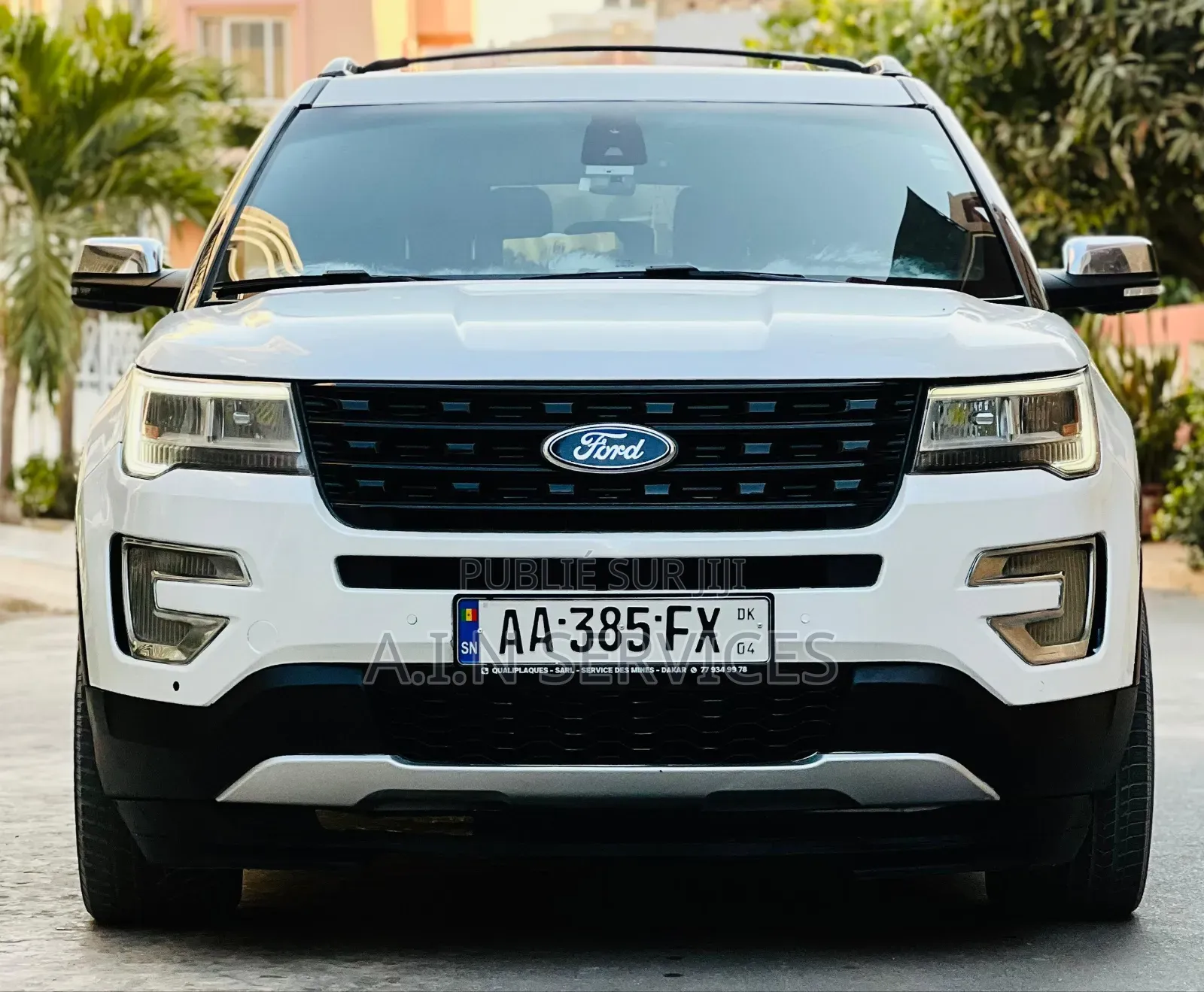 Ford Explorer 2017 Blanc