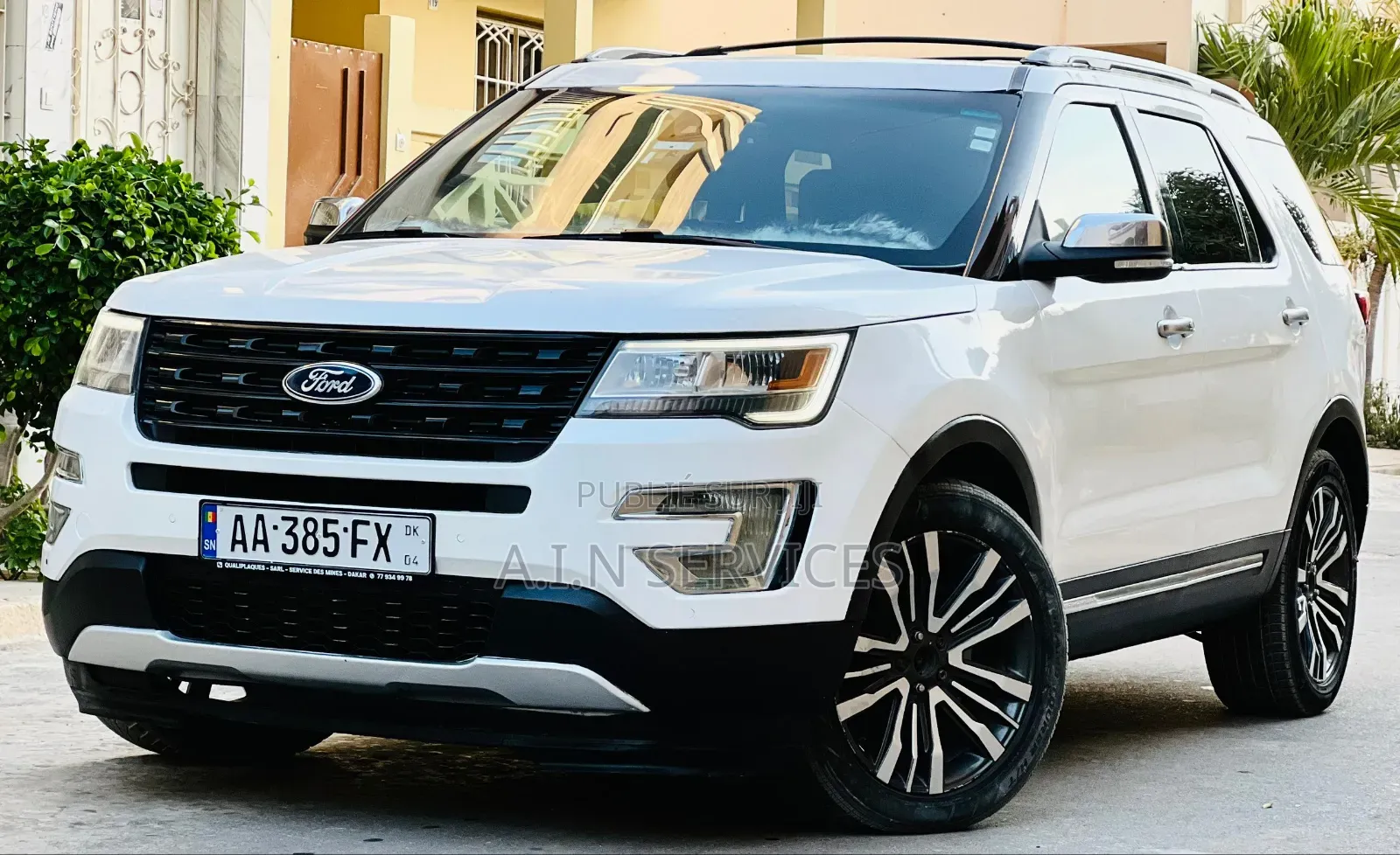 Ford Explorer 2017 Blanc