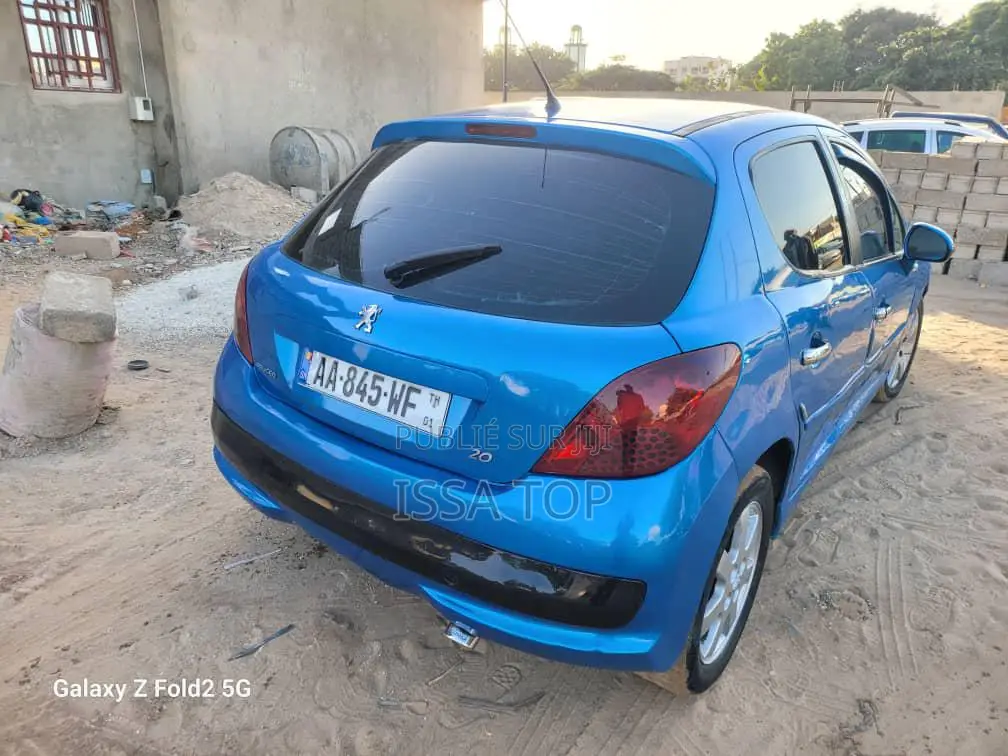 Peugeot 207 2010 Blue