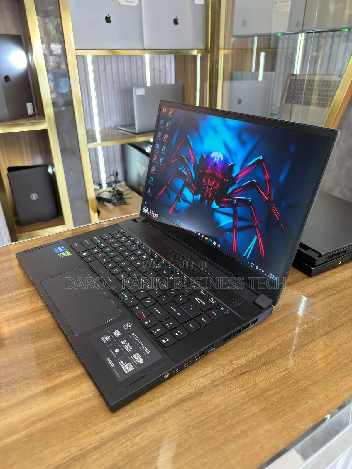 New MSI GS66 Stealth 12UHS 16GB Intel Core I7 SSD 512GB