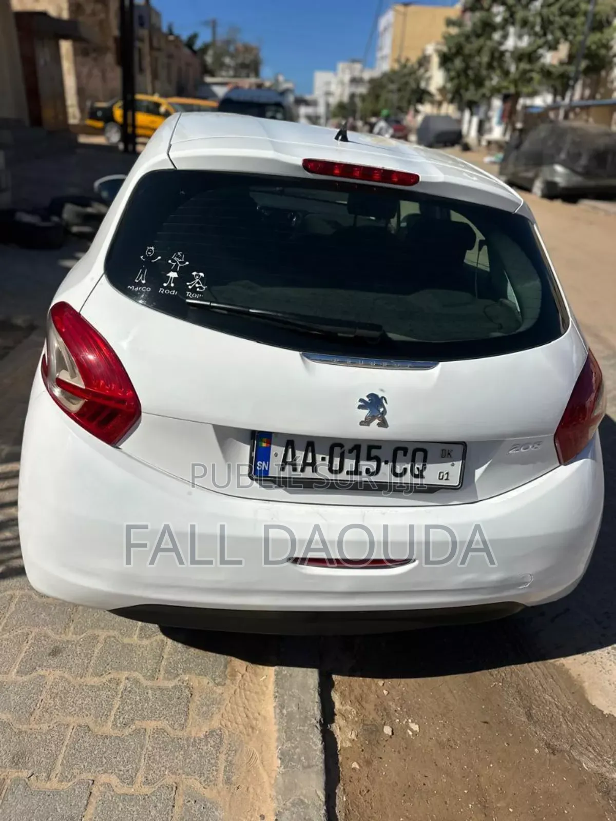 Peugeot 208 2012 Blanc