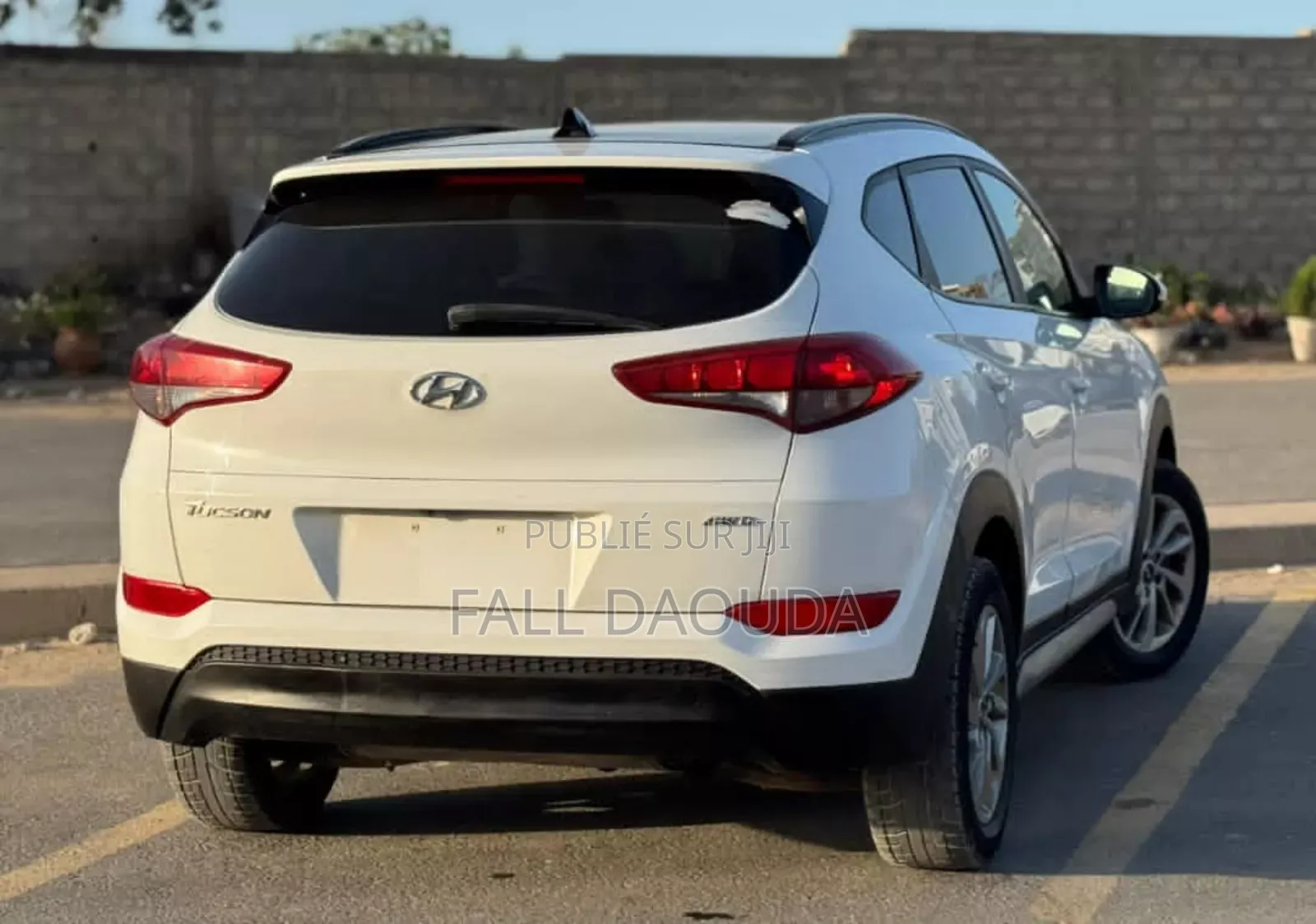Hyundai Tucson 2018 Blanc