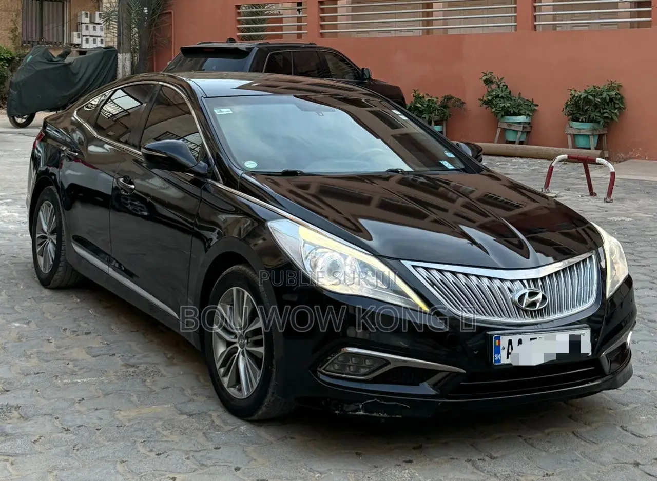 Hyundai Grandeur 2016 Black