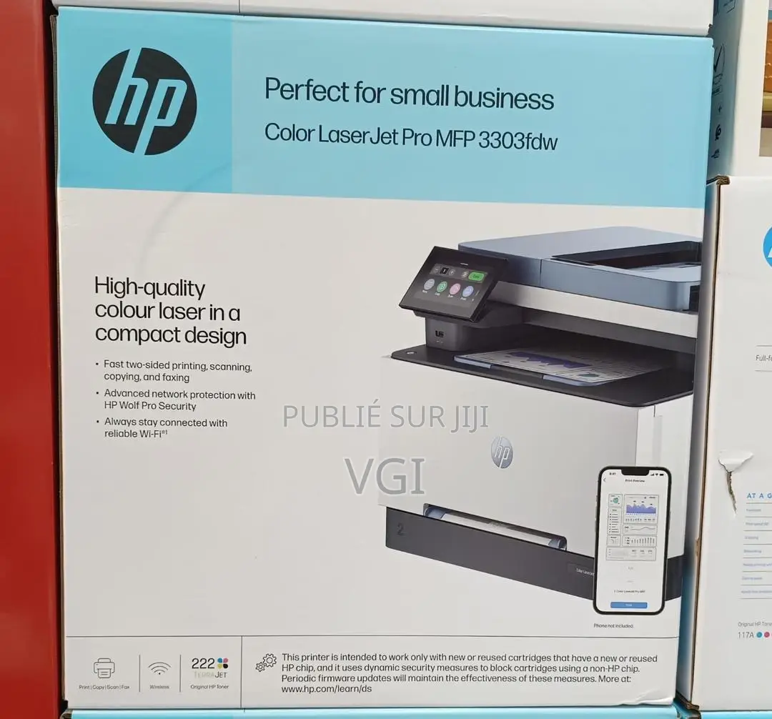 Hp Laserjet Pro 3303fdw Imprimante Multifonction Couleur – 499m8a