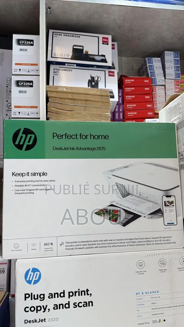Imprimante Tout-en-Un Hp Deskjet Ink Advantage 2875