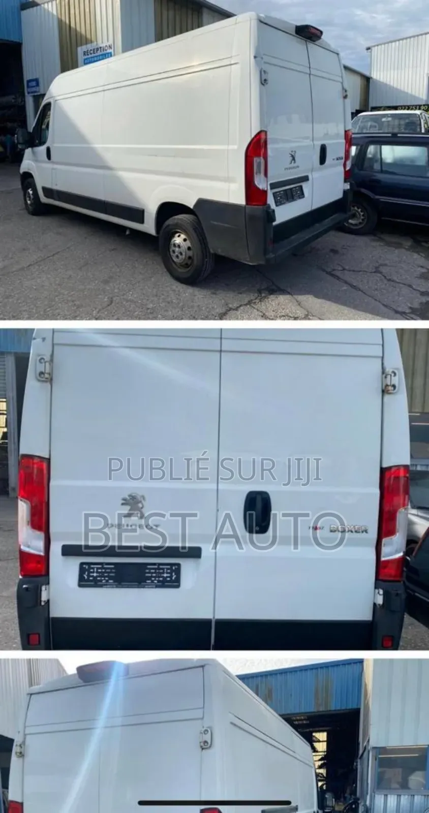 Peugeot Boxer 2018 Blanc