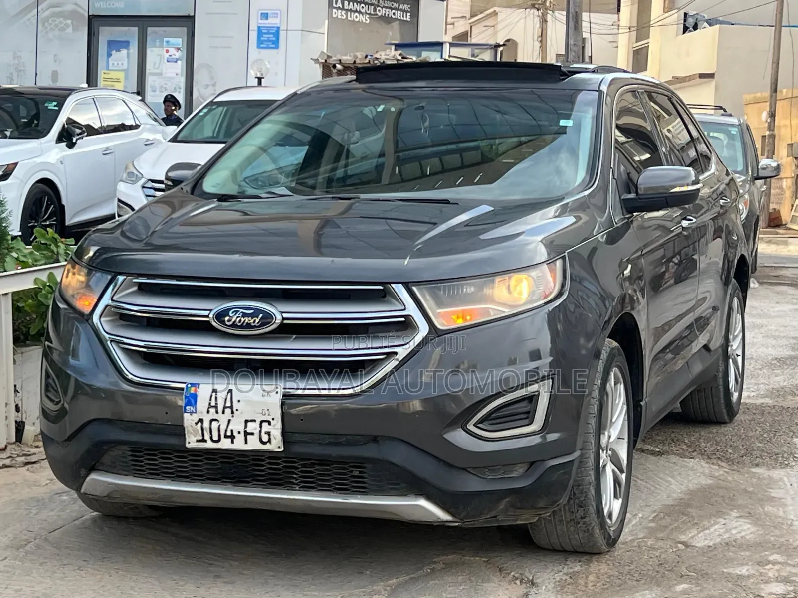 Ford Edge Titanium 4dr SUV (2.0L 4cyl Turbo 6A) 2015 Gris