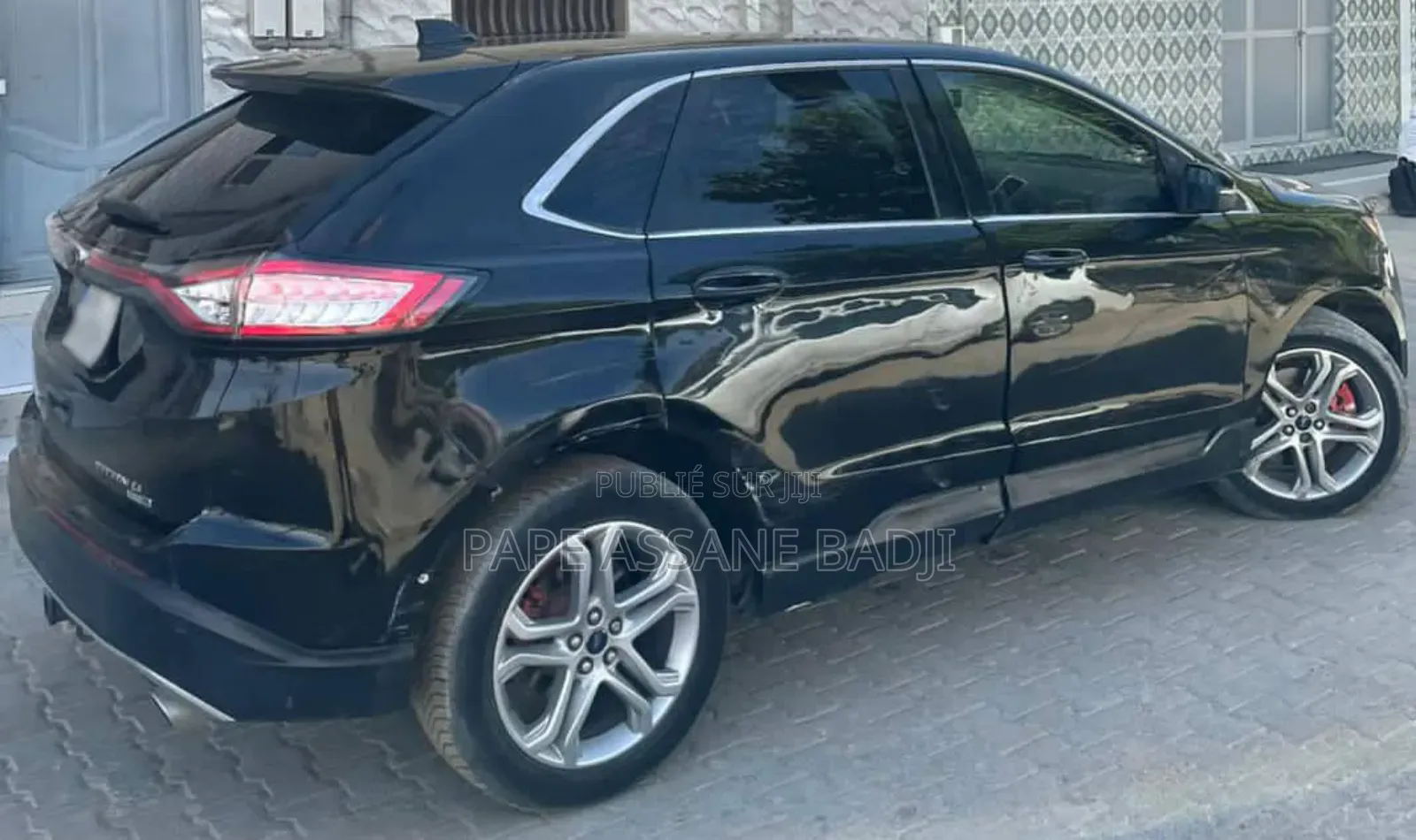 Ford Edge Titanium 4dr AWD (2.0L 4cyl 6A) 2016 Black