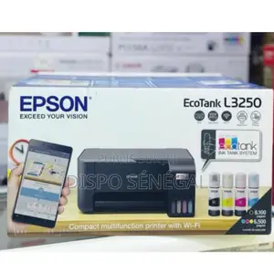 Epson Ecotank L3250 Imprimante Wi‐Fi Avec Réservoir D’Encre