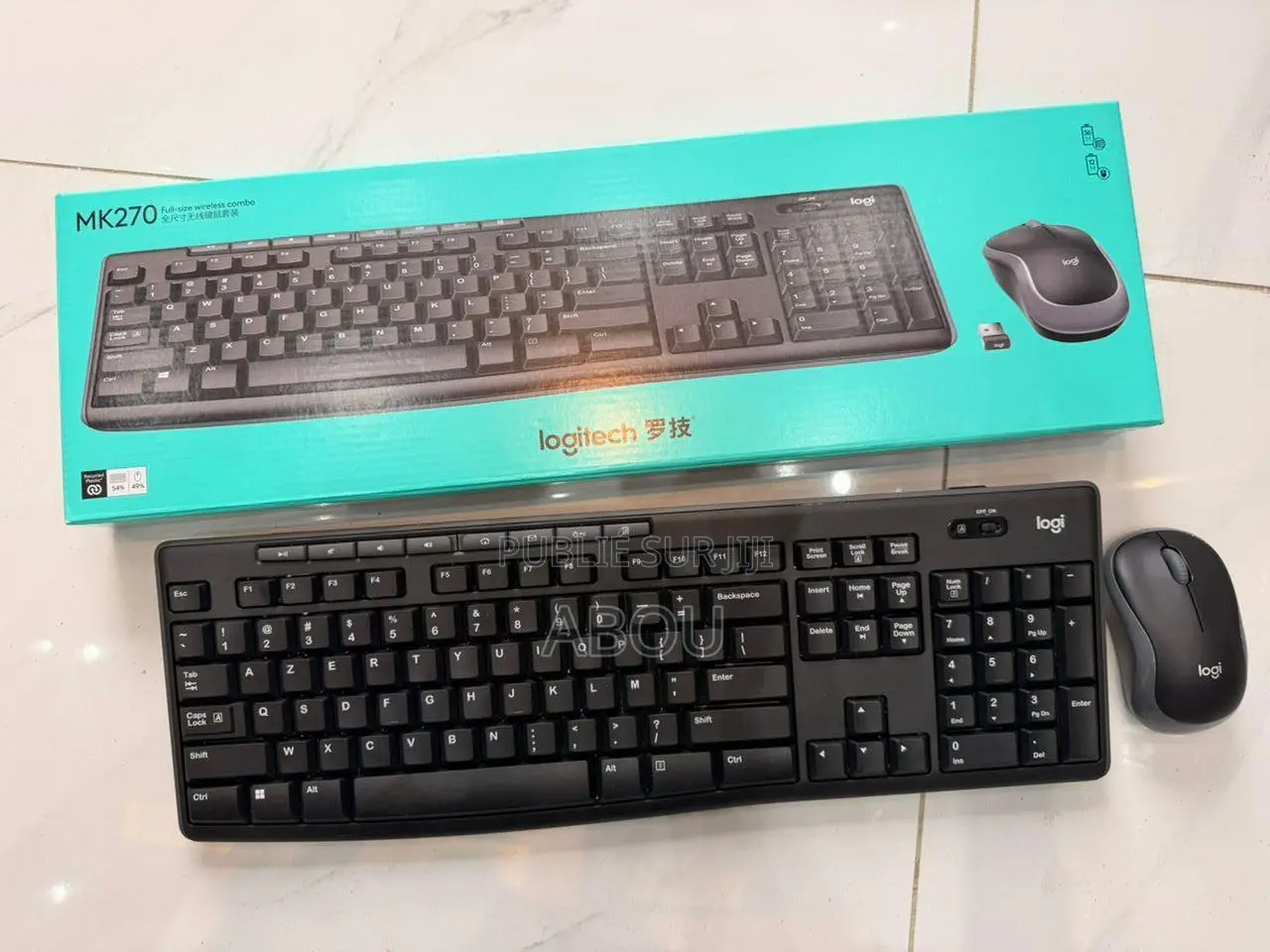 Clavier Sans Fil Logitech Mk270