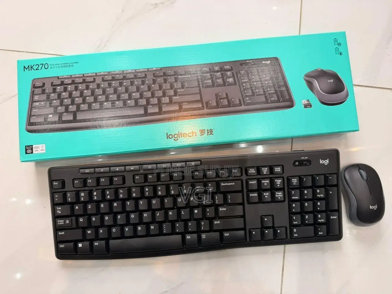 Clavier Sans Fil Logitech Mk270