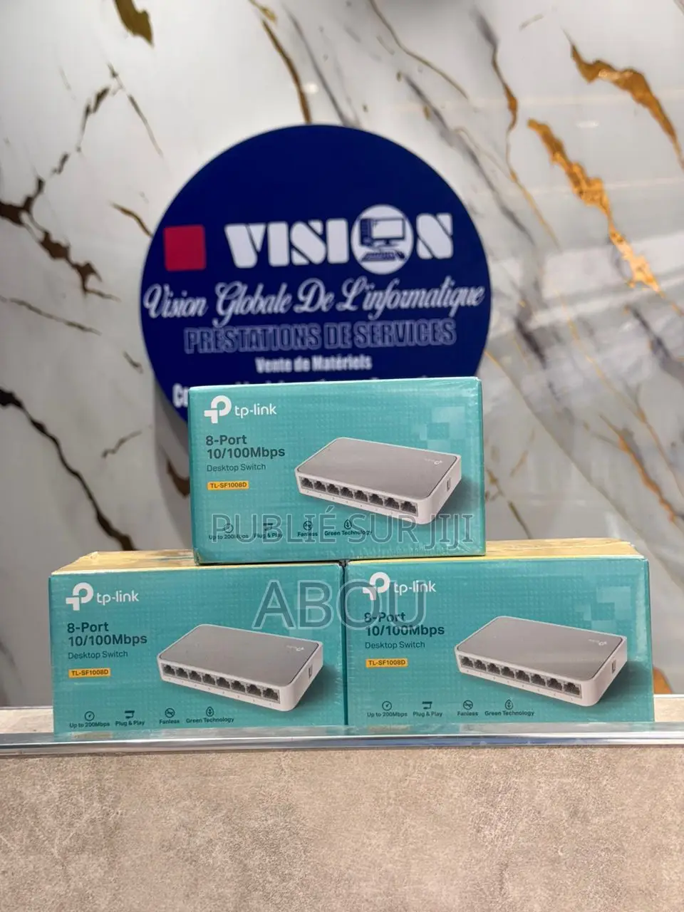 Switch De Bureau 8 Ports 10/100 MBPS Tp-Link Tl-Sf1008d