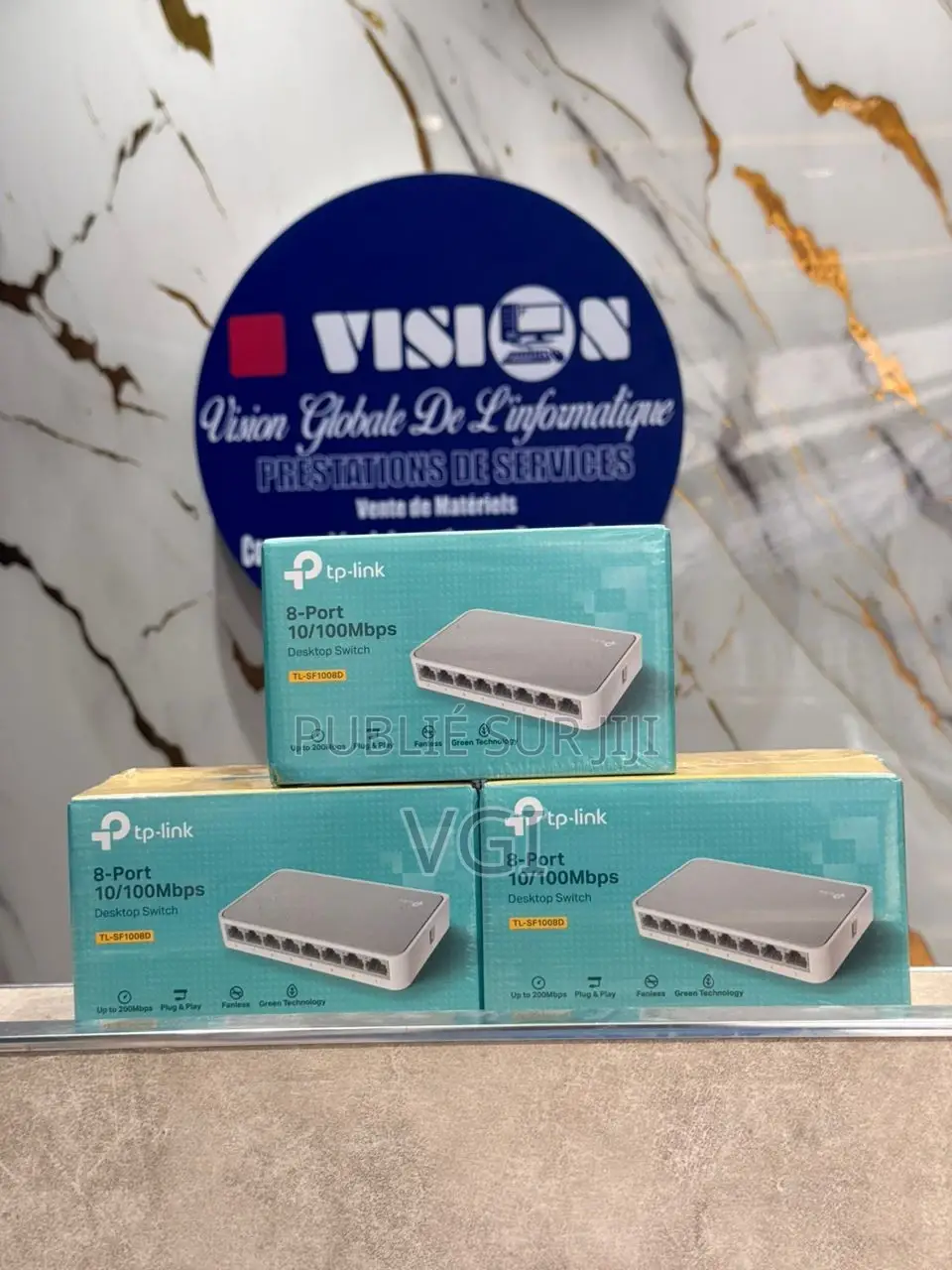 Switch De Bureau 8 Ports 10/100 MBPS Tp-Link Tl-Sf1008d