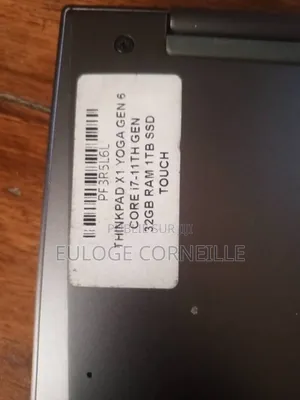 Ordinateur Portable Lenovo ThinkPad X1 Carbon 32GB Intel Core I7 SSD 1T