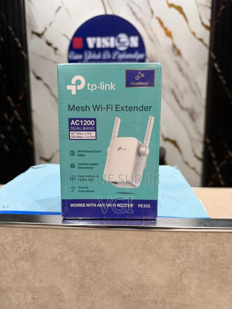 Répéteur Wifi Ac1200 Avec Prise Gigogne