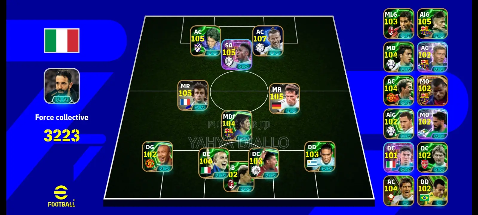 Compte Efootball 3225