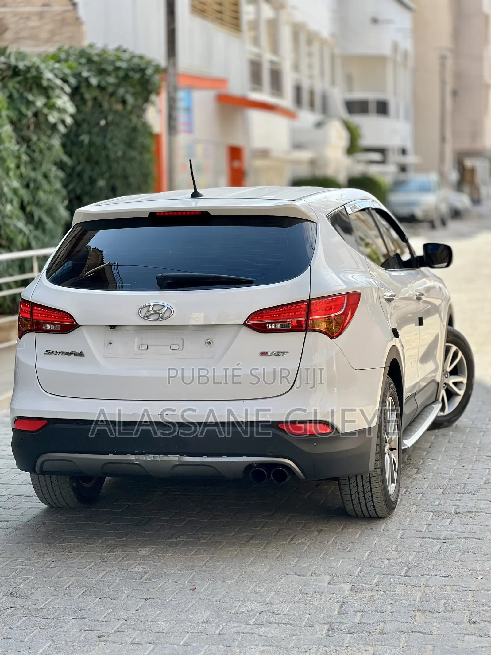 Hyundai Santa Fe 2017 Blanc