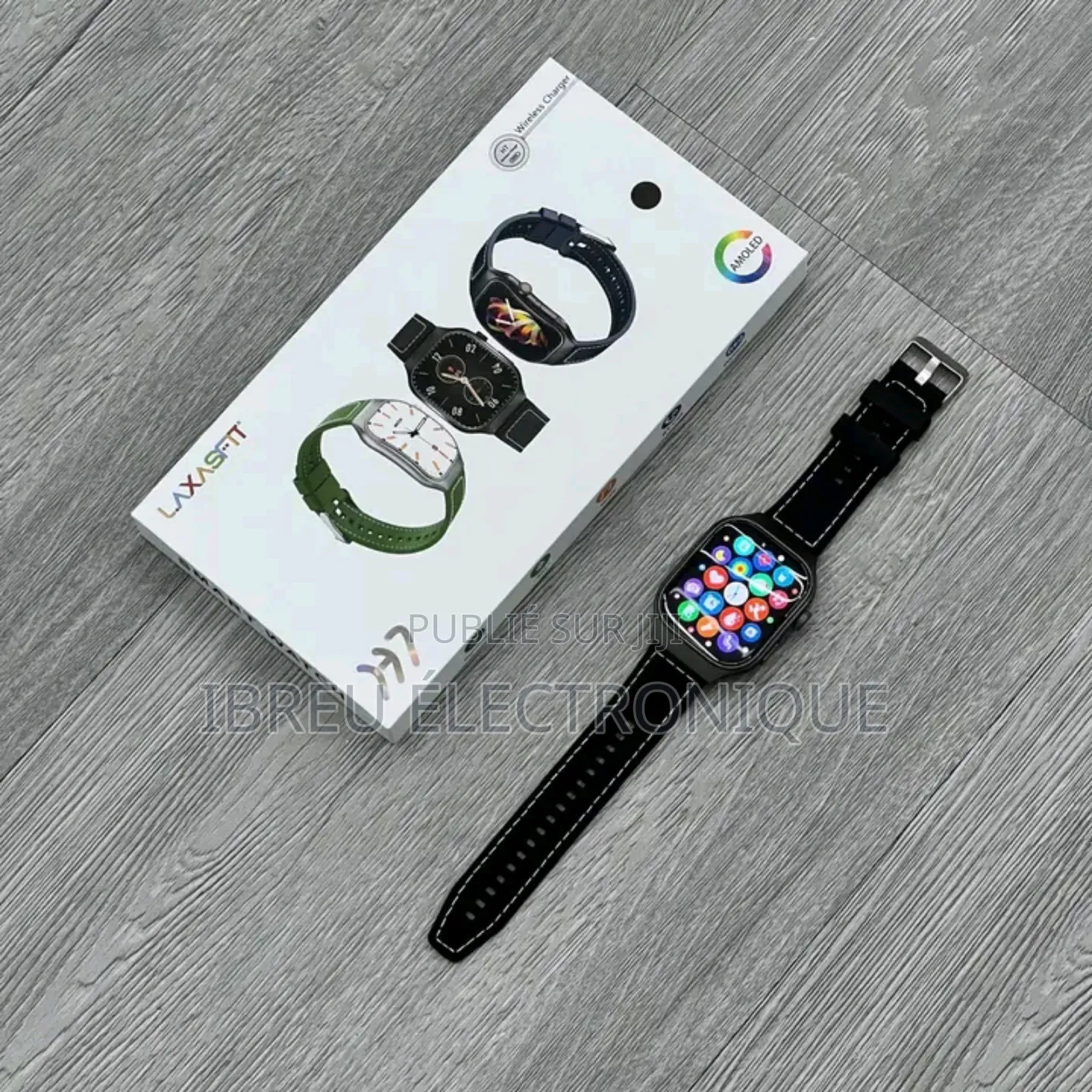 Smartwatch Laxasfit H7 – Élégance, Santé Connectivité Au Poignet