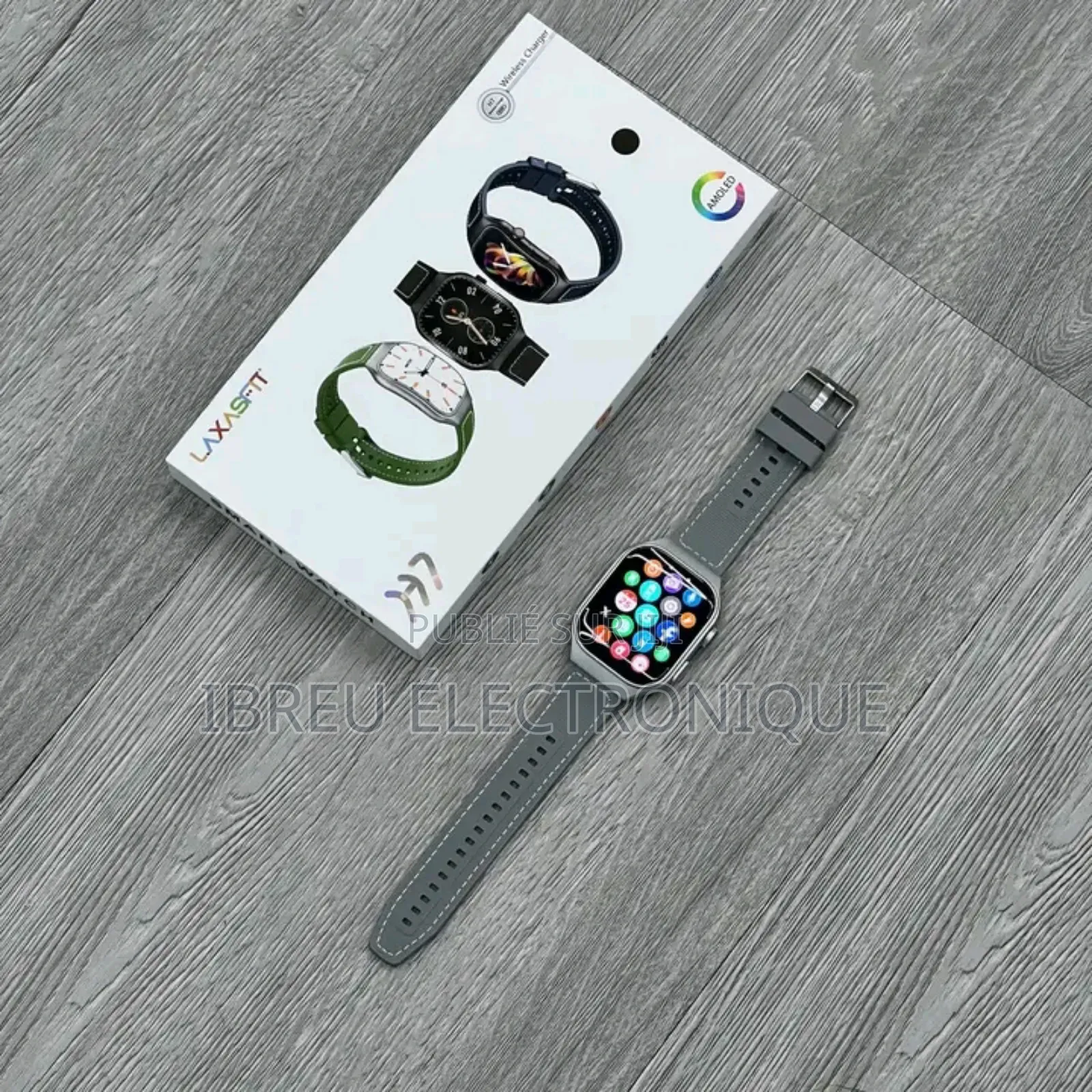 Smartwatch Laxasfit H7 – Élégance, Santé Connectivité Au Poignet