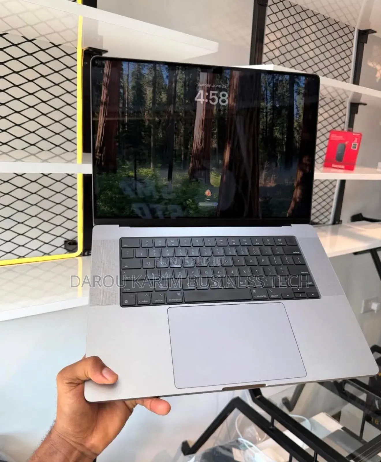 New Ordinateur portable Apple MacBook Pro M1 64GB Apple M1 Max SSD 2T