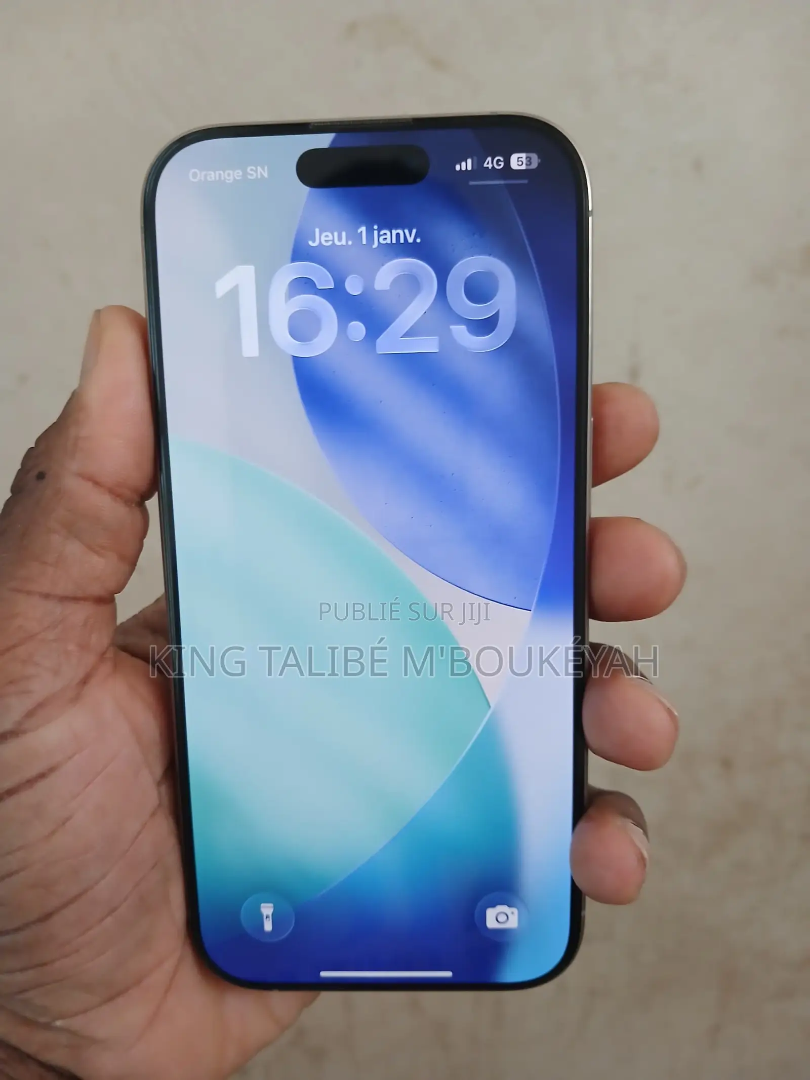 New Apple iPhone 16 Pro 128 GB Argenté