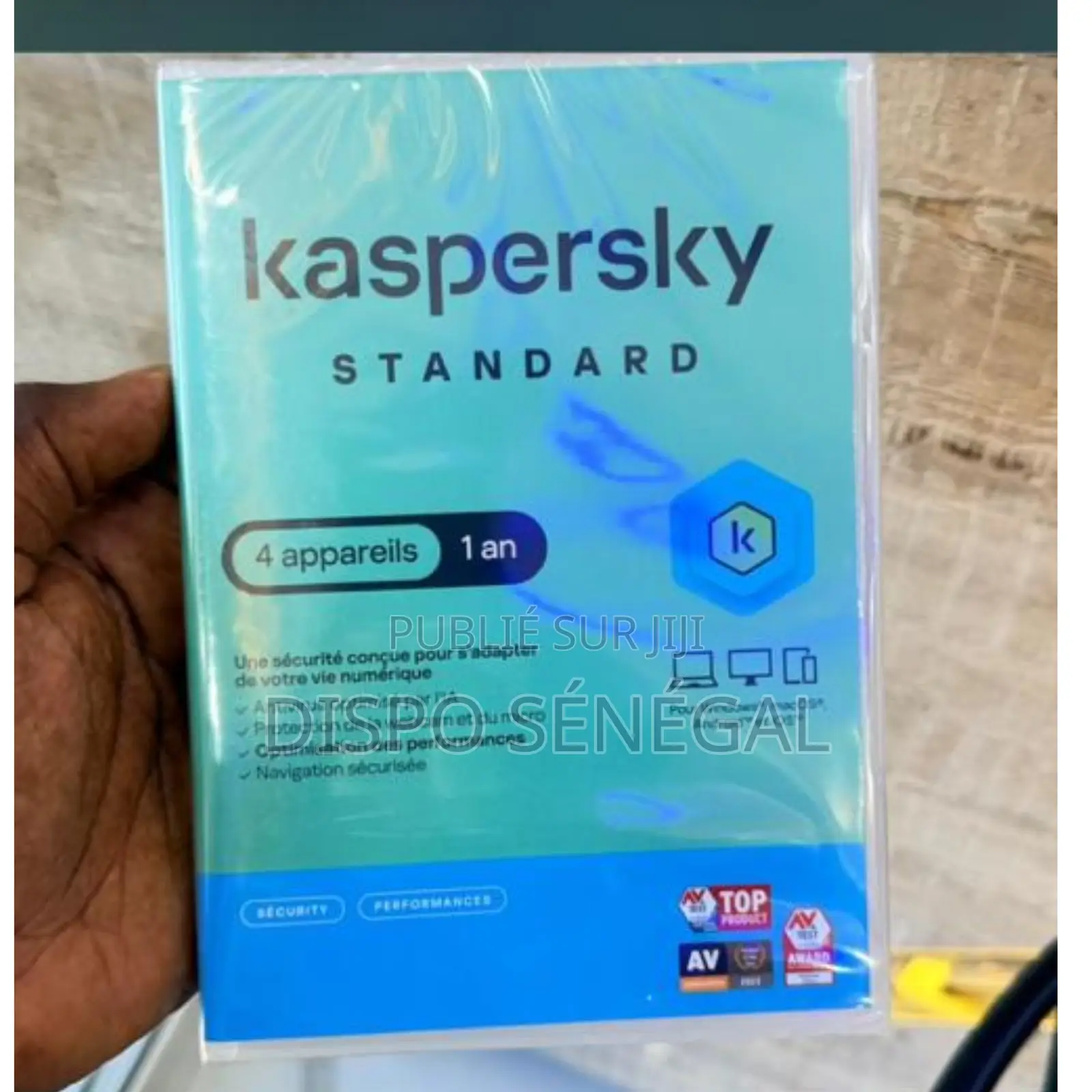 Kaspersky Standard (Version 4 Appareils / 1 An)