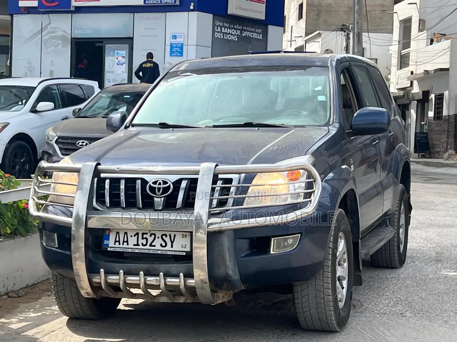 Toyota Land Cruiser Prado 2008 Blanc