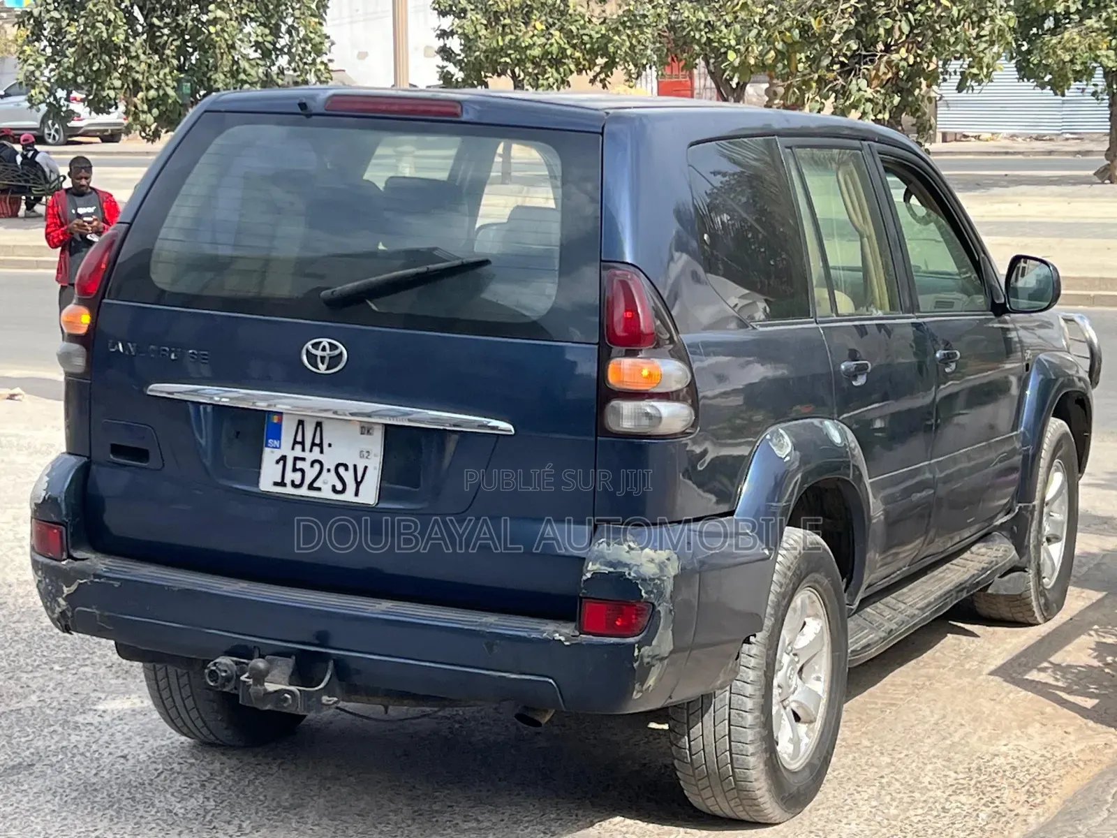 Toyota Land Cruiser Prado 2008 Blanc