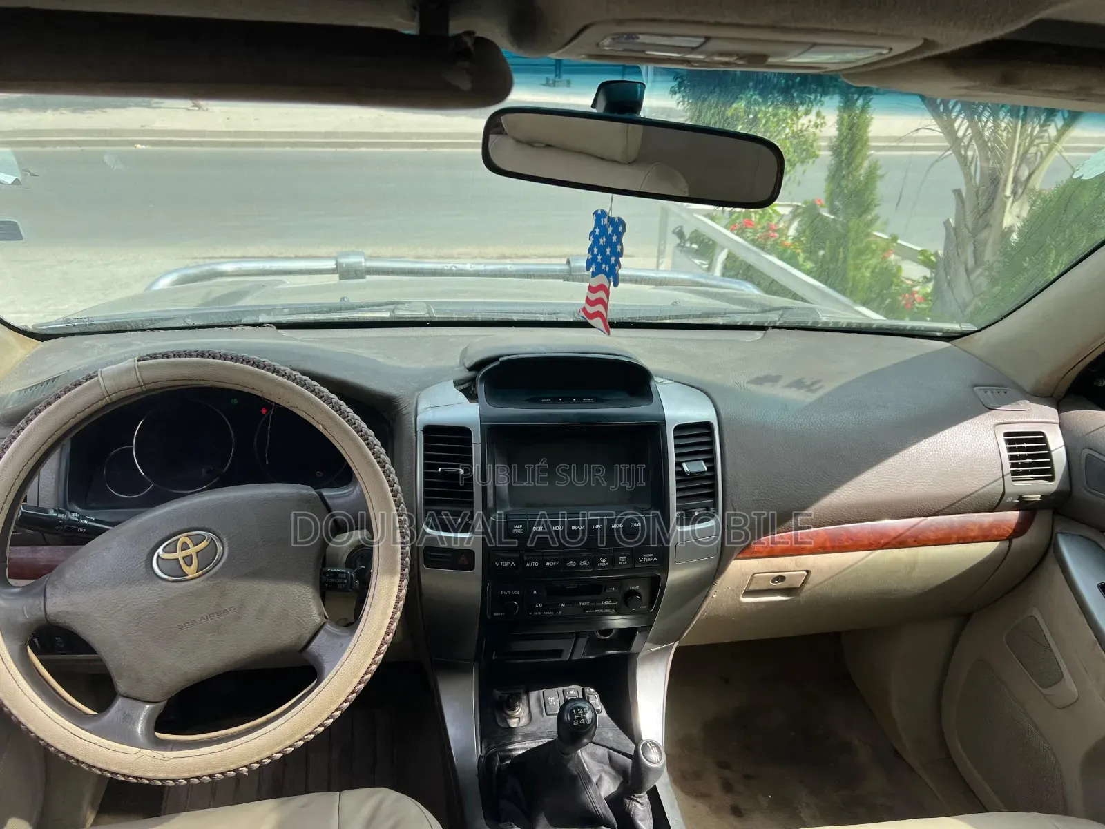 Toyota Land Cruiser Prado 2008 Blanc