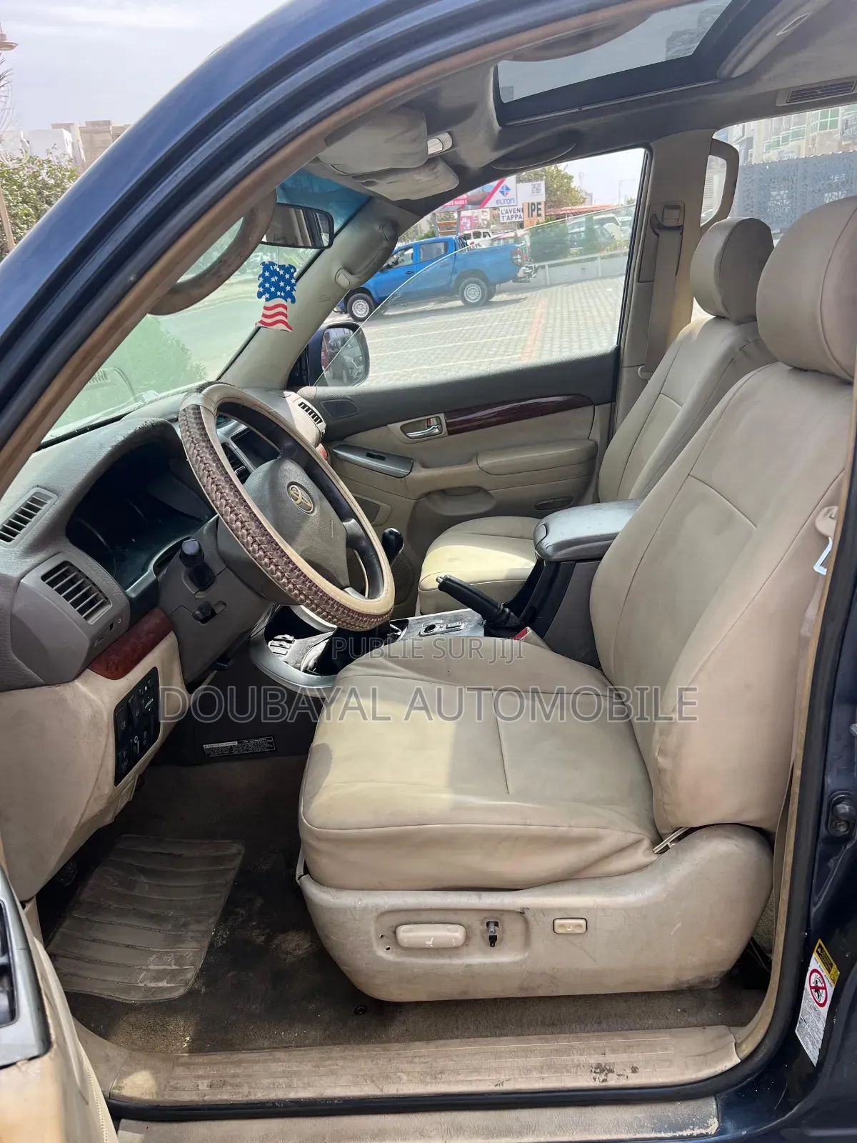 Toyota Land Cruiser Prado 2008 Blanc