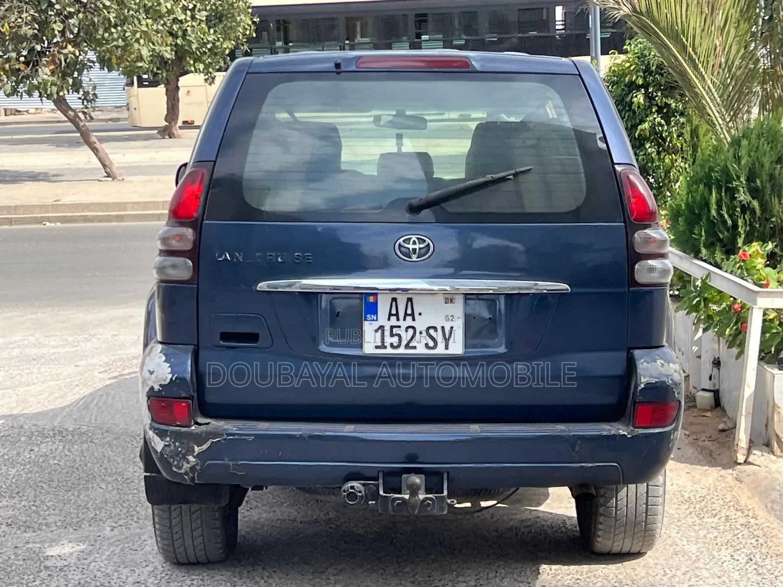 Toyota Land Cruiser Prado 2008 Blanc