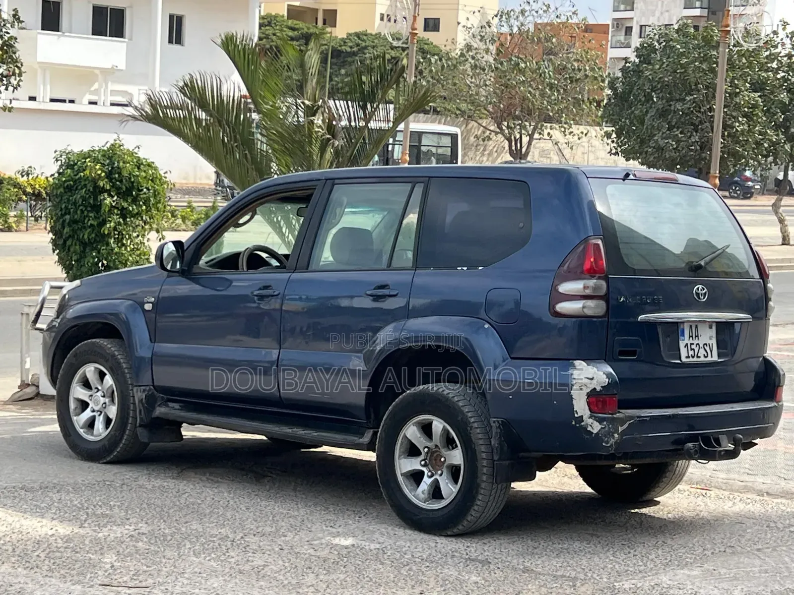 Toyota Land Cruiser Prado 2008 Blanc
