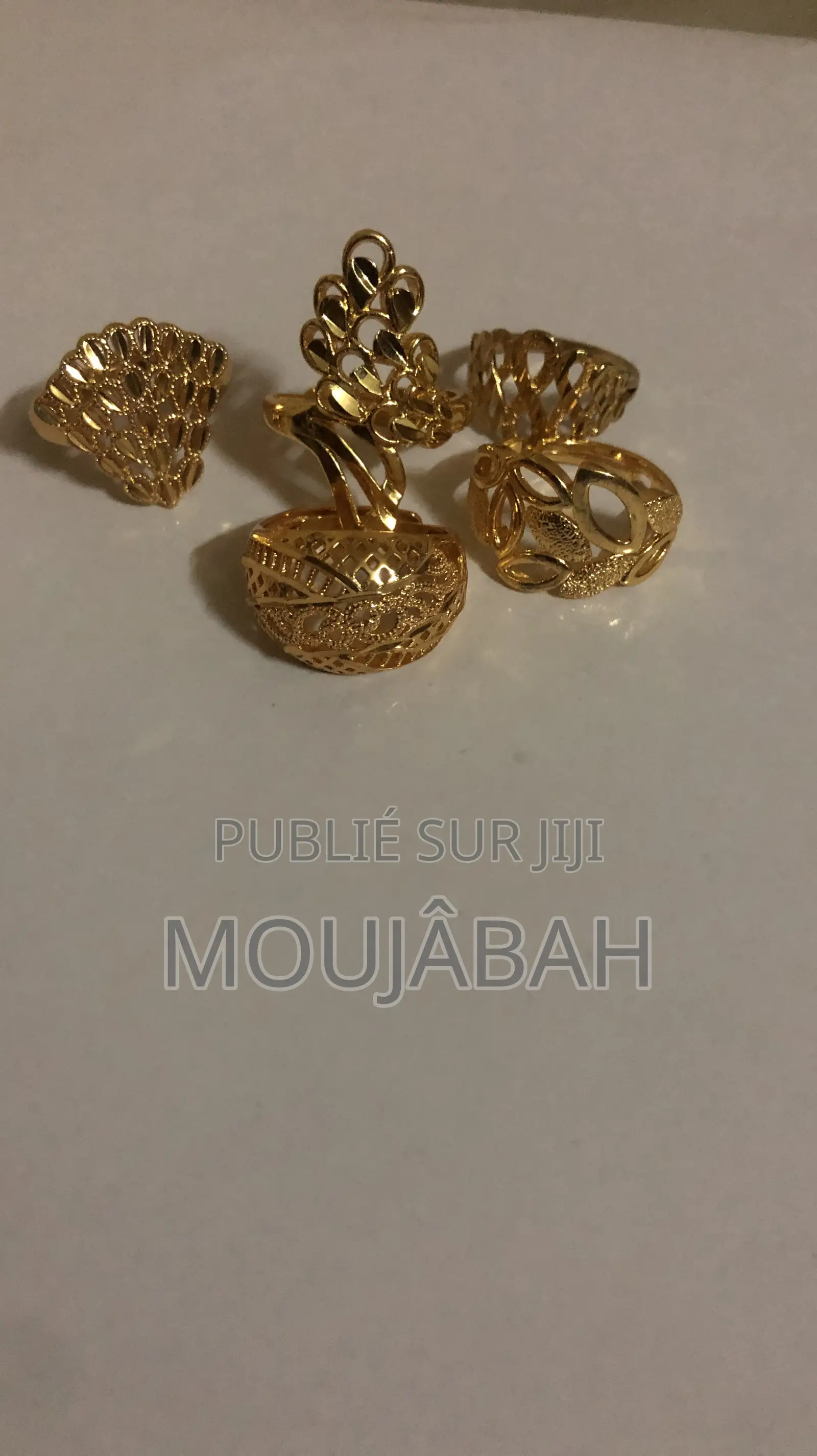 Bagues en Plaqué-Or