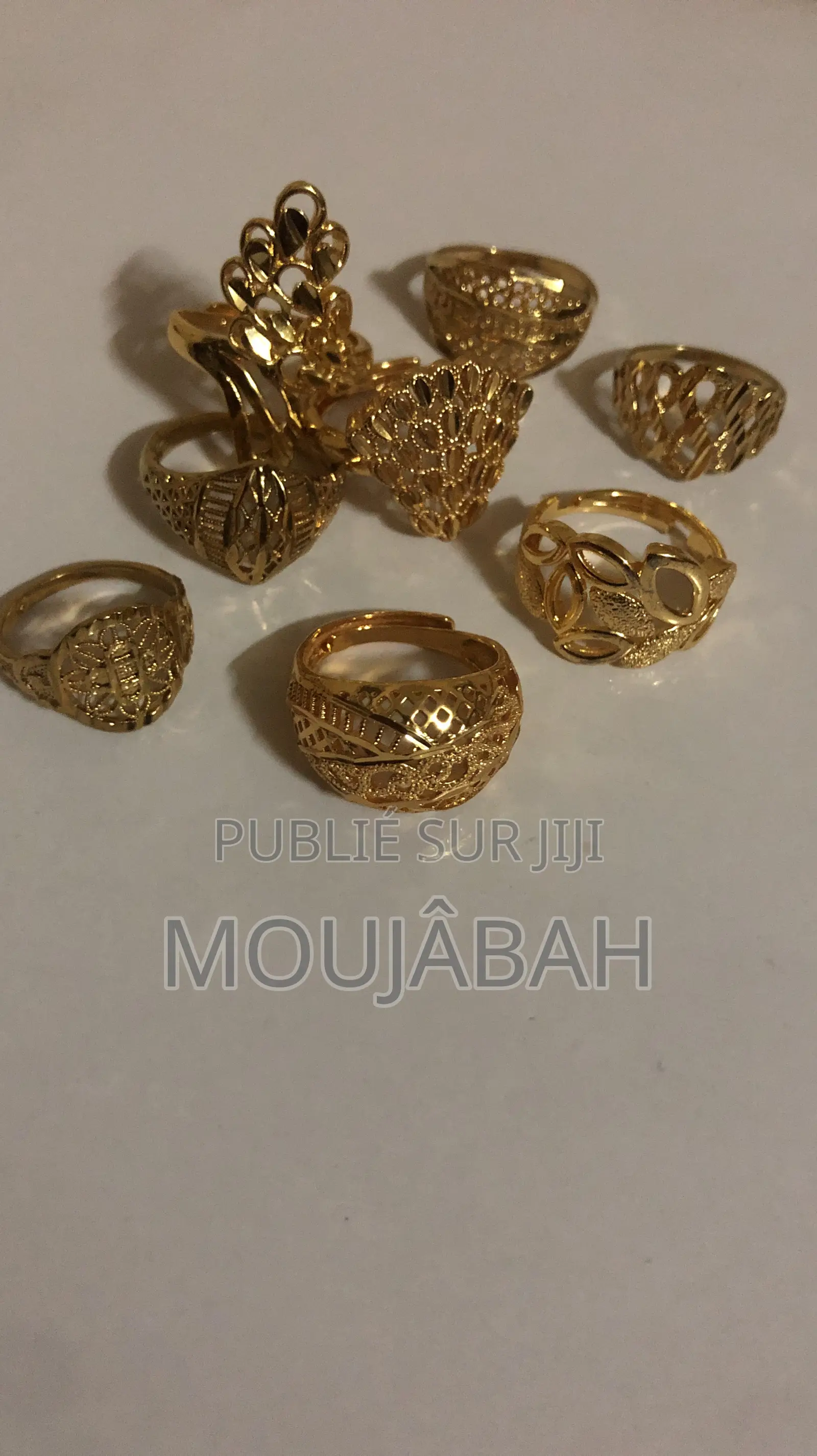 Bagues en Plaqué-Or