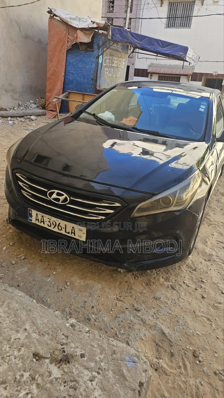 Hyundai Sonata Sport 2.0T Sedan FWD (2.0L 4cyl 6A) 2017 Black