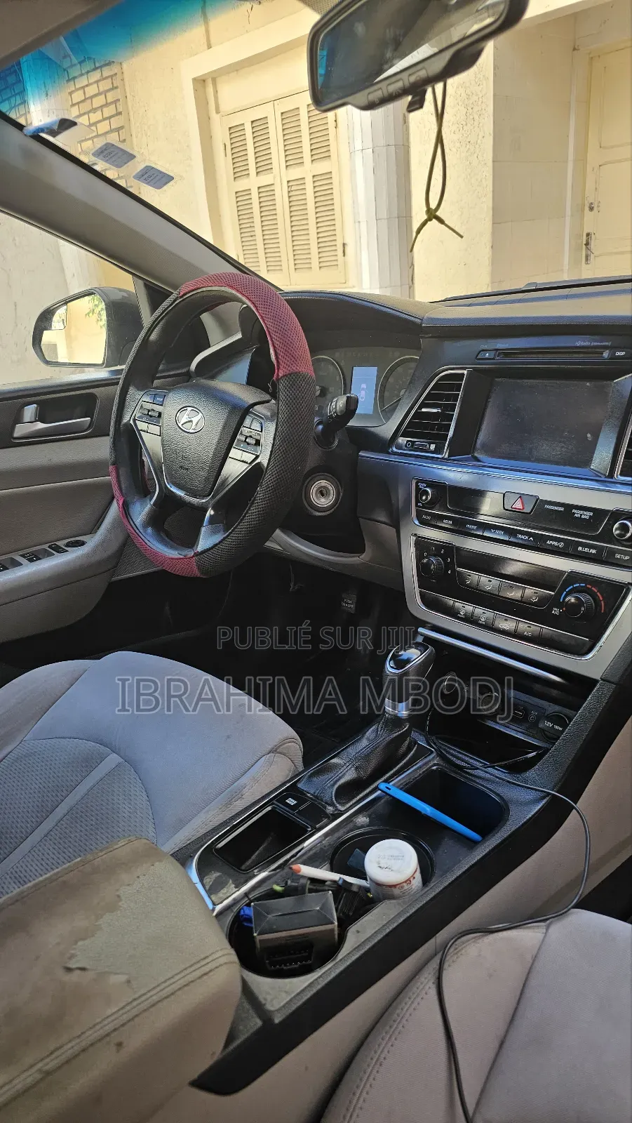 Hyundai Sonata Sport 2.0T Sedan FWD (2.0L 4cyl 6A) 2017 Black