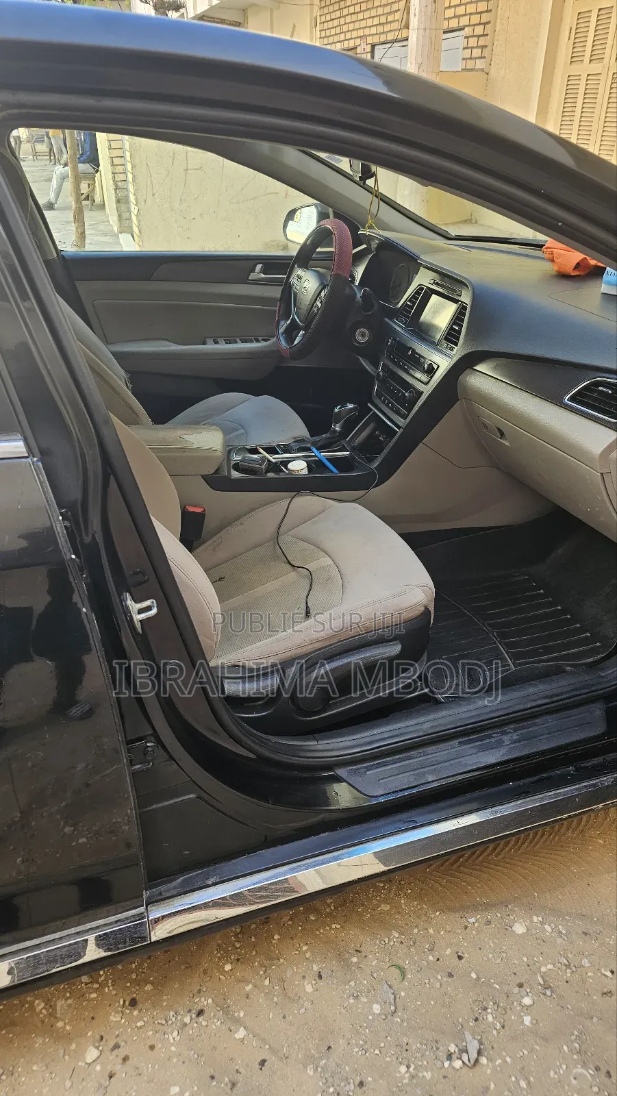 Hyundai Sonata Sport 2.0T Sedan FWD (2.0L 4cyl 6A) 2017 Black