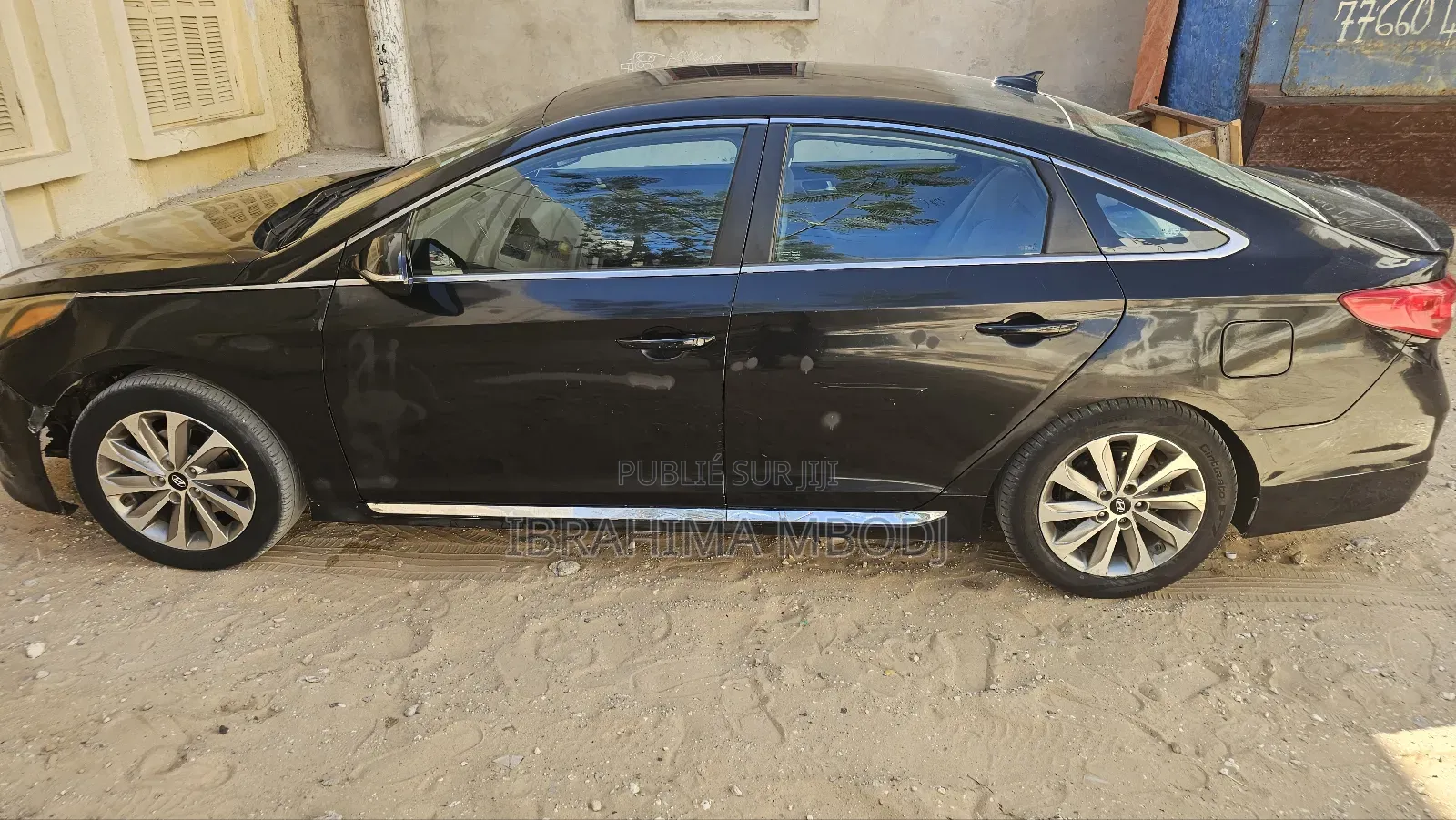 Hyundai Sonata Sport 2.0T Sedan FWD (2.0L 4cyl 6A) 2017 Black