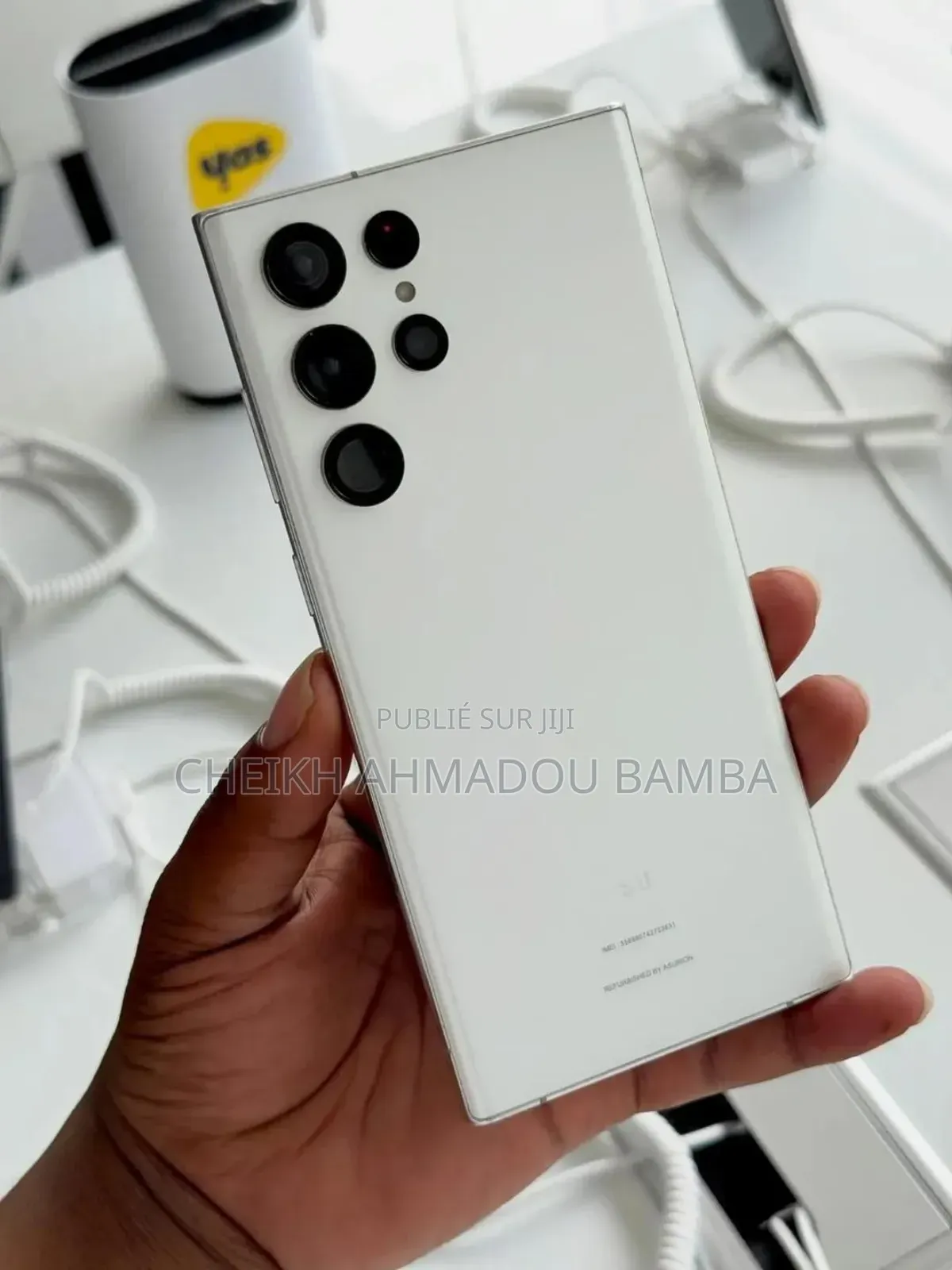 New Samsung Galaxy S22 Ultra 5G 512 GB Blanc