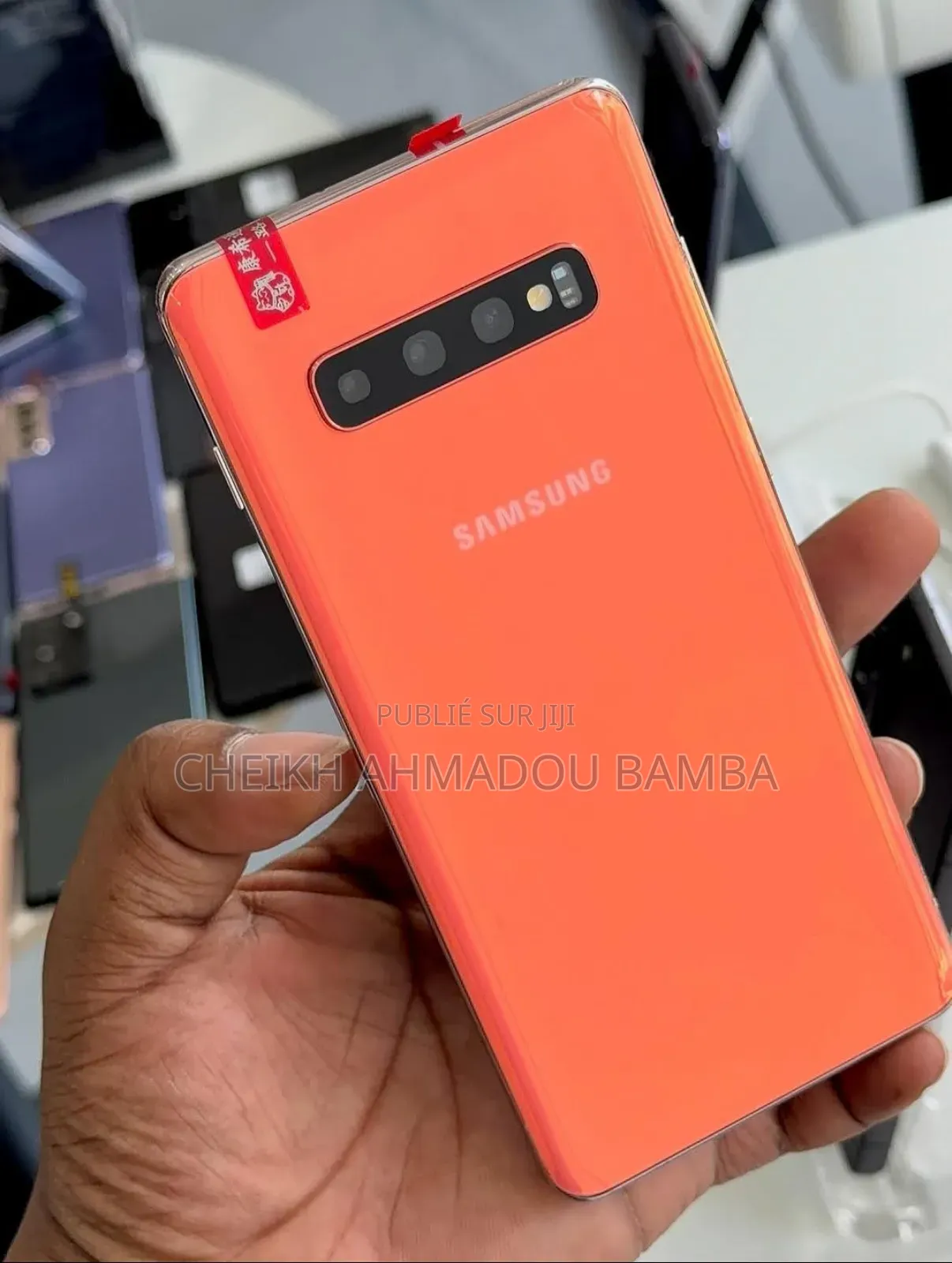 New Samsung Galaxy S10 Plus 128 GB Orange