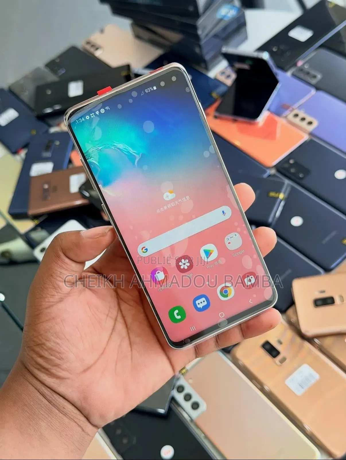 New Samsung Galaxy S10 Plus 128 GB Orange